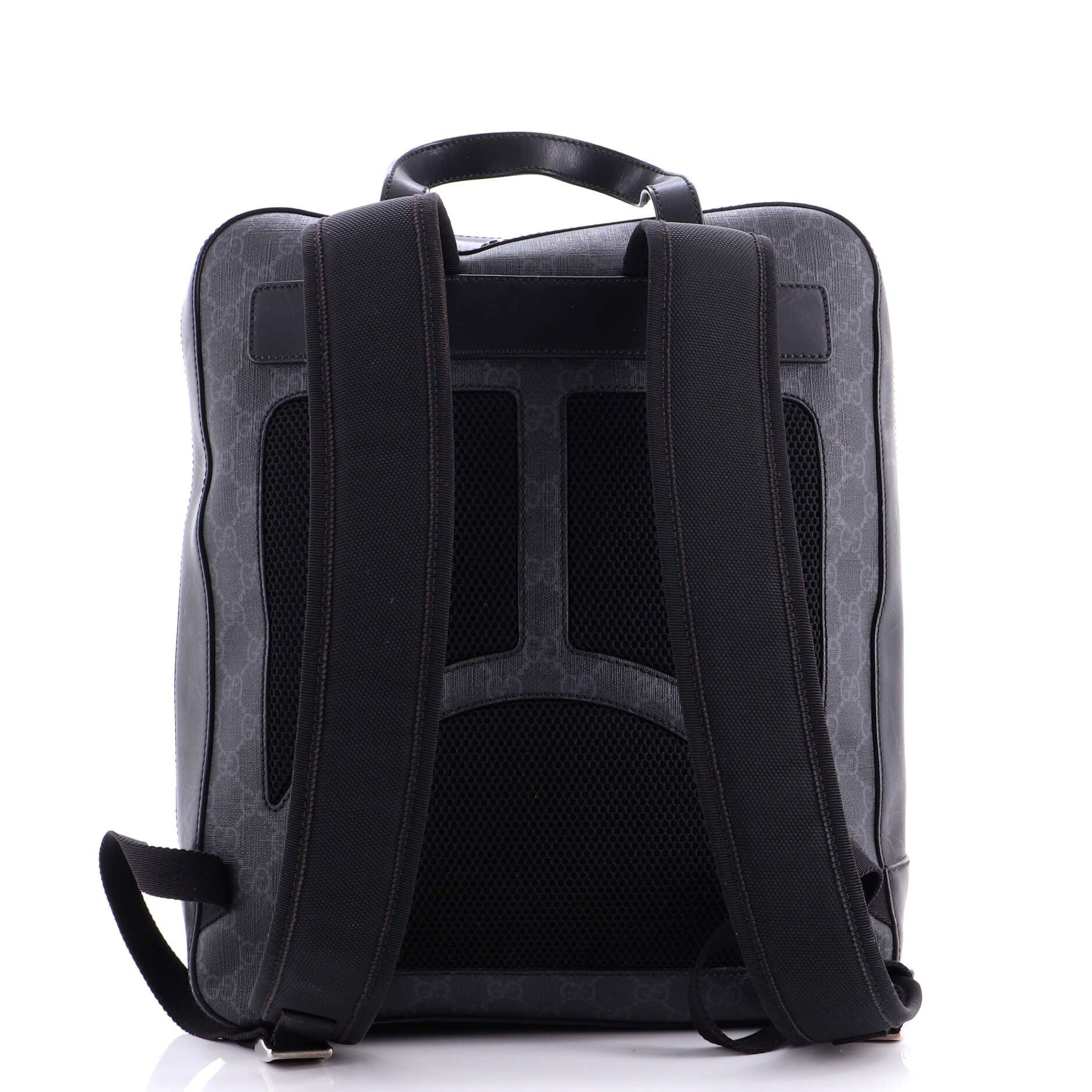 Gucci Angry Cat Web Backpack Size ONE SIZE - 3 Thumbnail