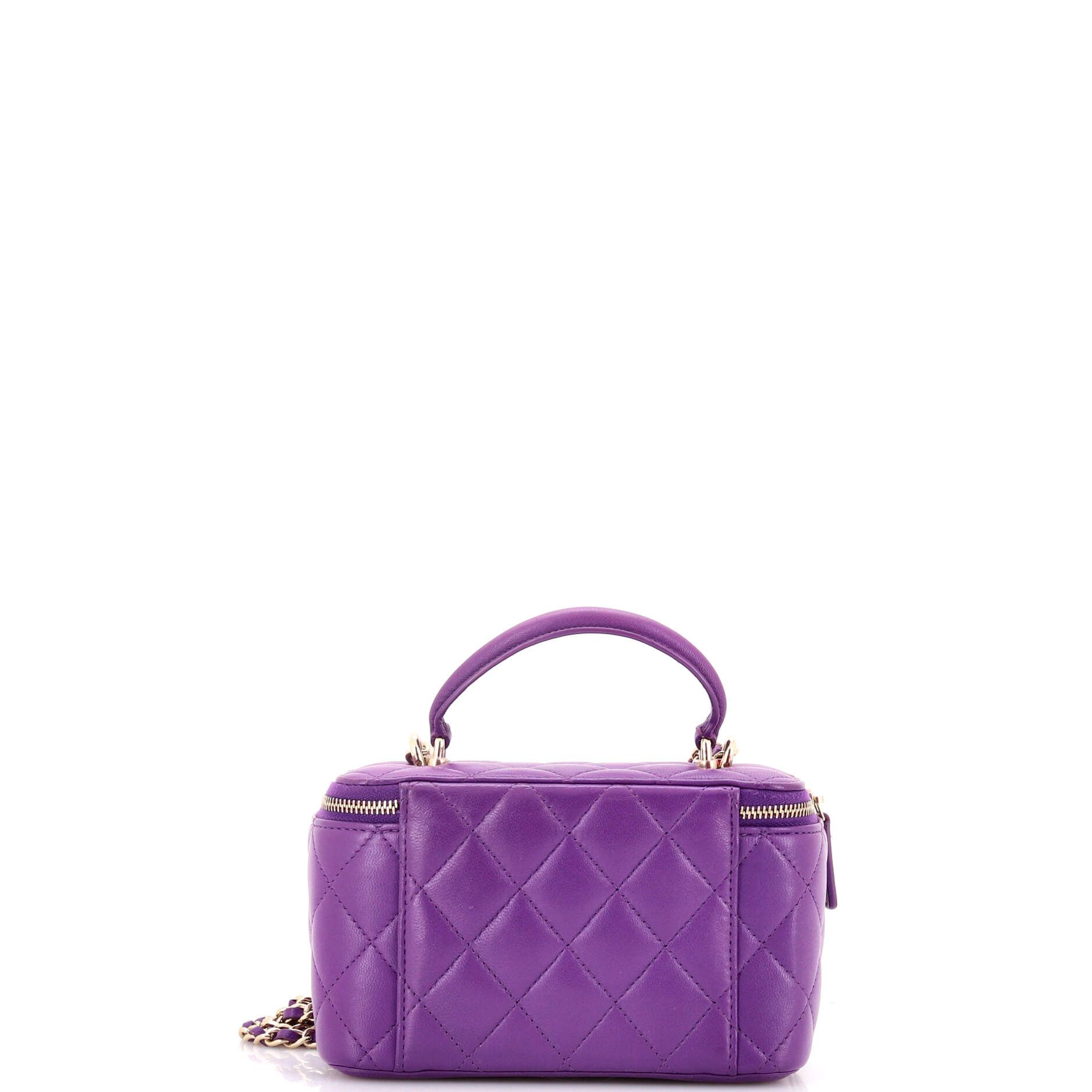 Chanel Classic Top Handle Vanity Case with Chain Size ONE SIZE - 3 Thumbnail