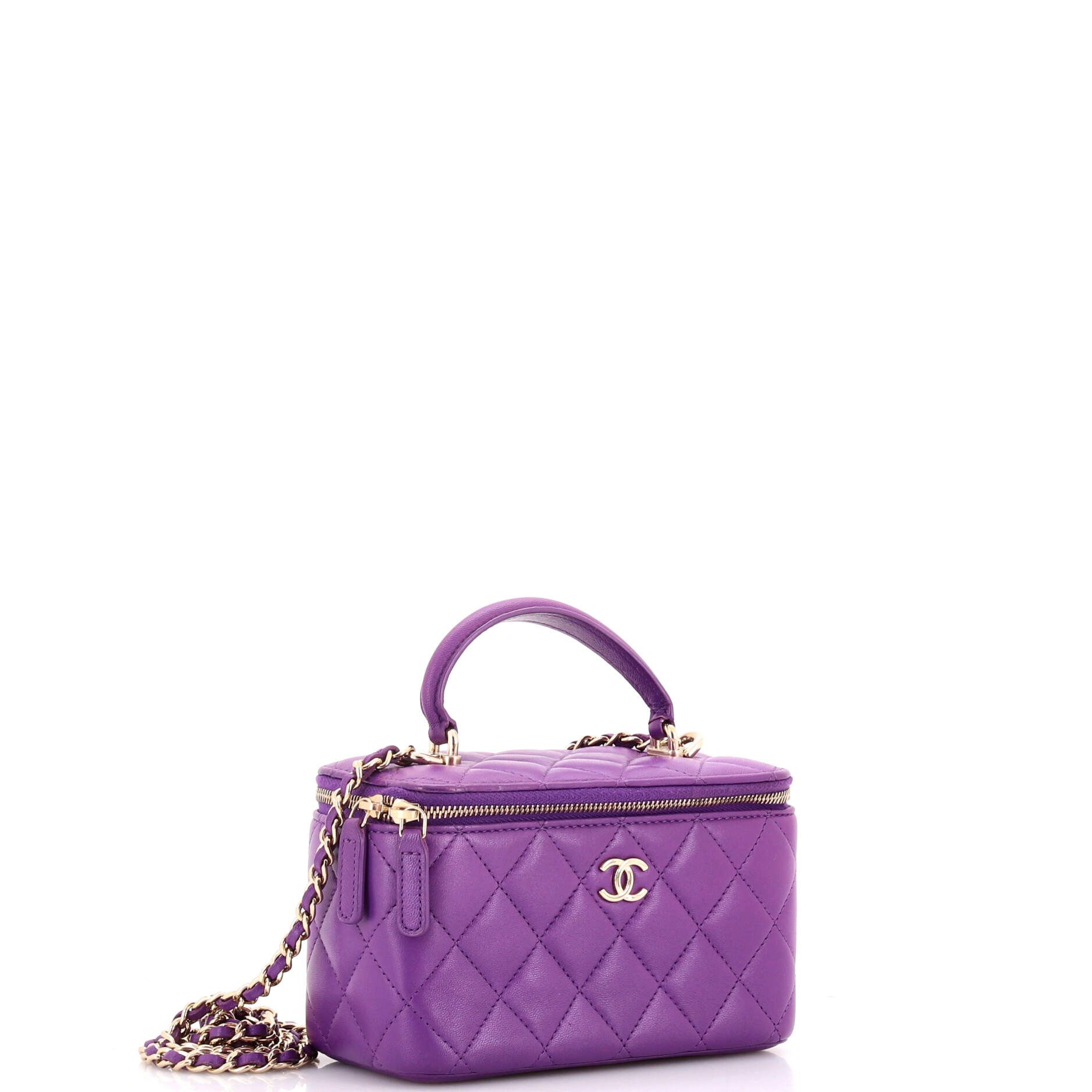 Chanel Classic Top Handle Vanity Case with Chain Size ONE SIZE - 2 Thumbnail