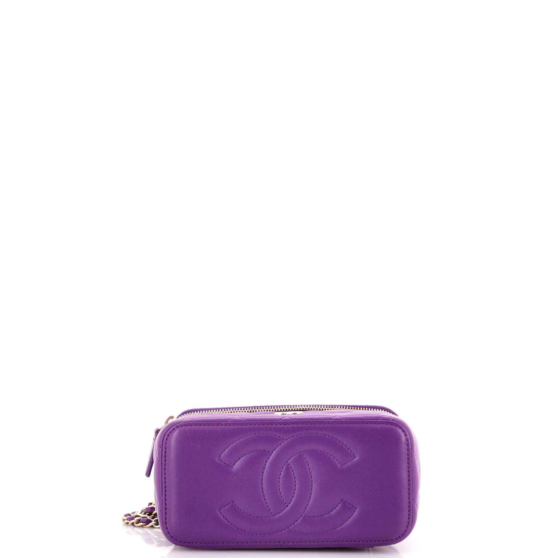 Chanel Classic Top Handle Vanity Case with Chain Size ONE SIZE - 4 Thumbnail