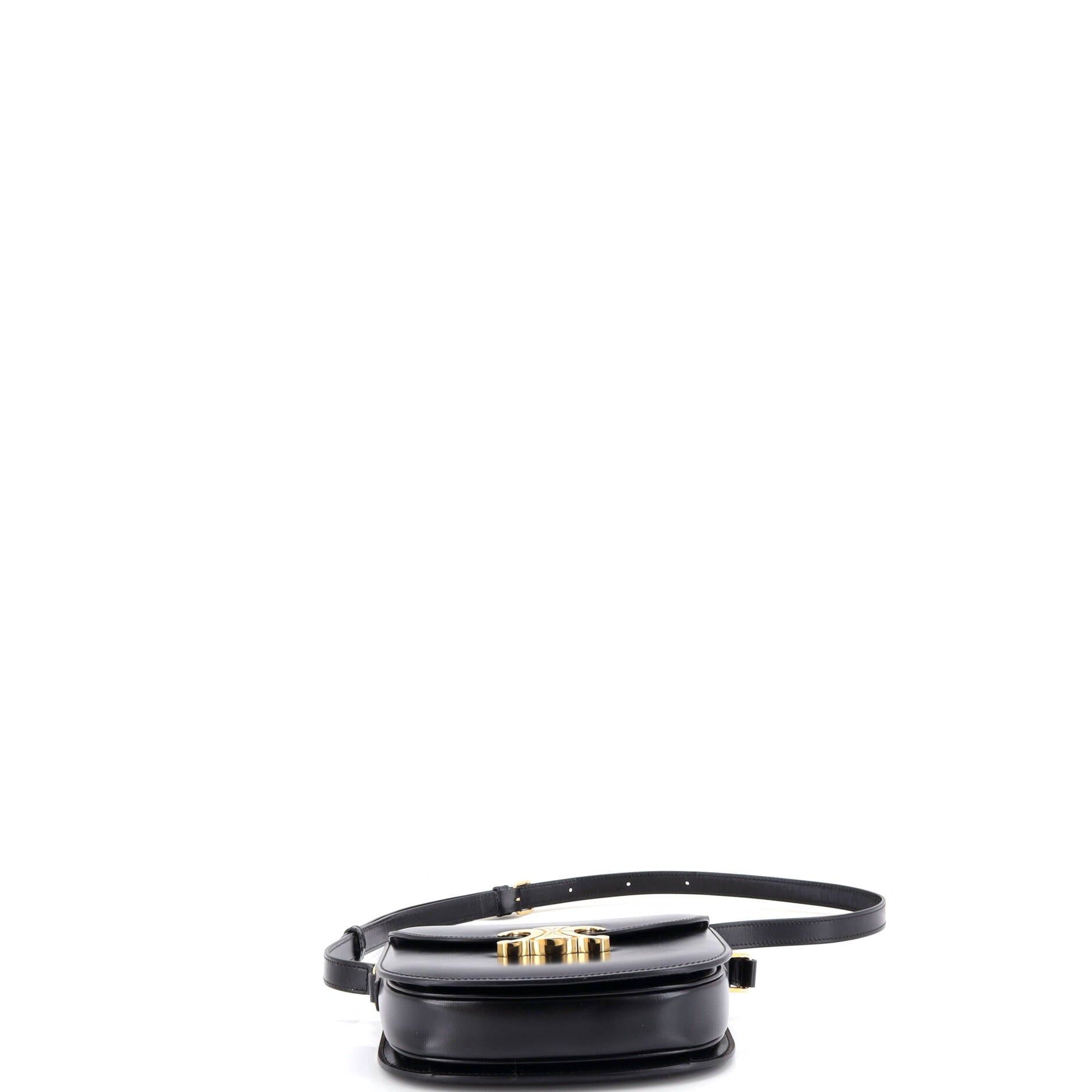 Celine Triomphe Besace Clea Flap Bag Size ONE SIZE - 4 Thumbnail