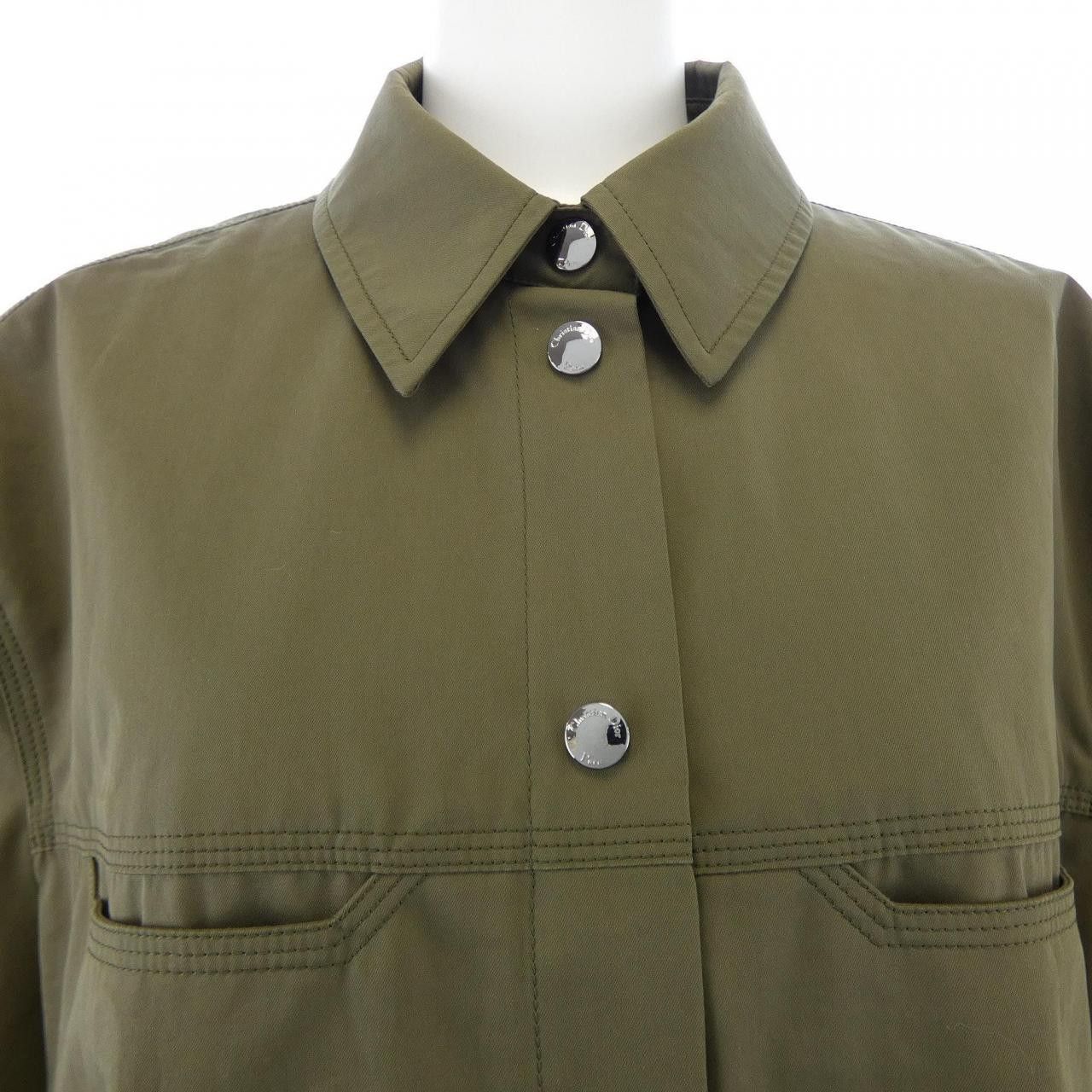 Dior Dior Christian Dior S/S Shirt Textile Dress Shirt 417B29A3332 DUTY FREE for USA Size ONE SIZE - 5 Thumbnail