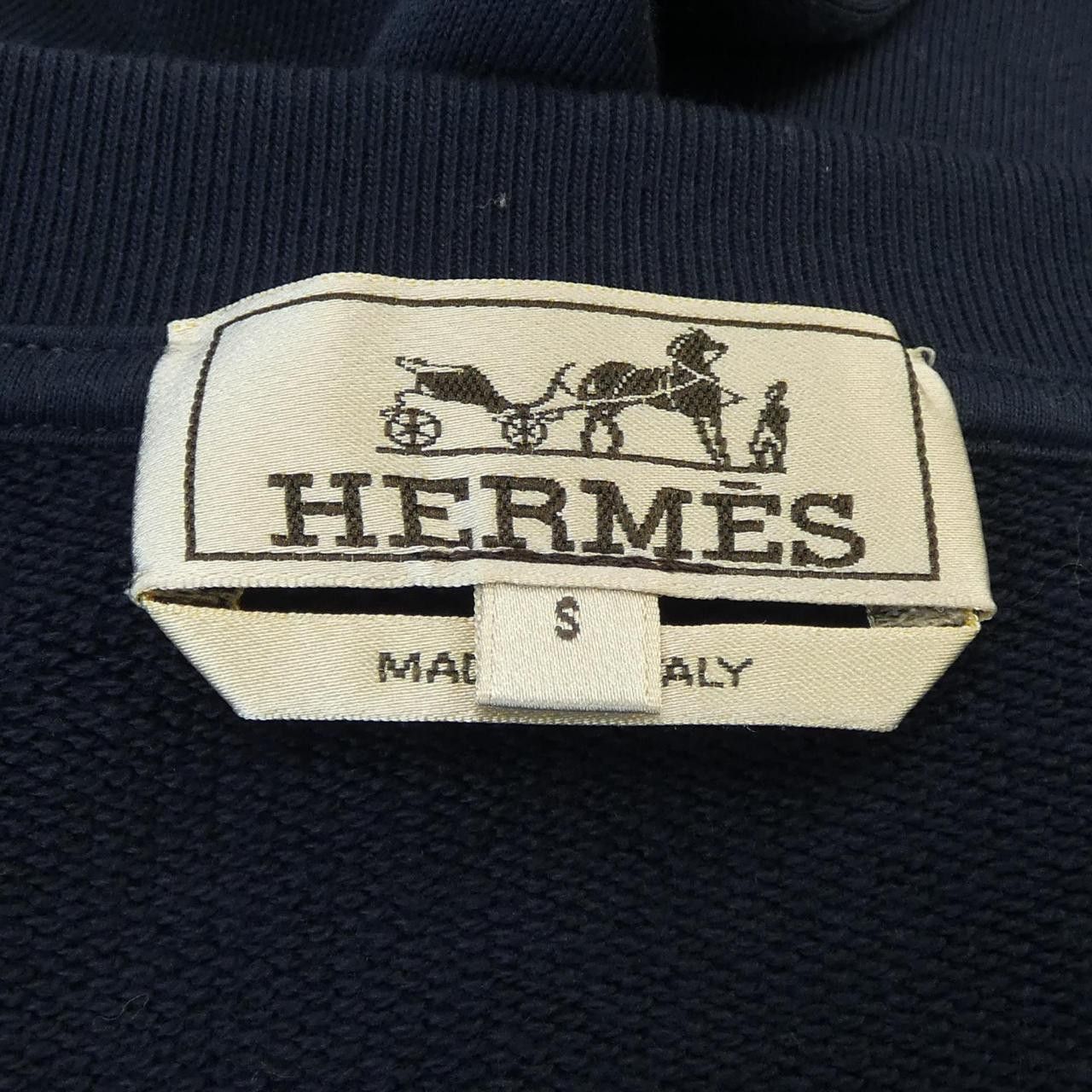 Hermes Hermes Hermes Clou de Selle Cotton Sweatshirt S Textile Sweatshirts & Hoodies DUTY FREE for USA Size ONE SIZE - 4 Thumbnail