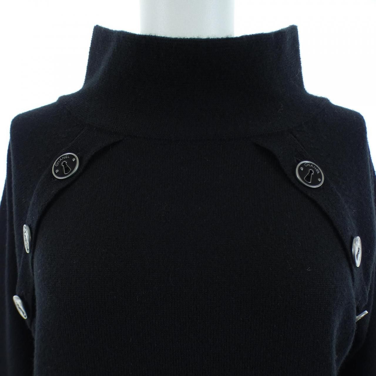 Chanel Chanel Chanel P31835K00566 07A 100% Cashmere Knitwear Textile Tops P31835K00566 07A DUTY FREE for USA Size ONE SIZE - 5 Thumbnail