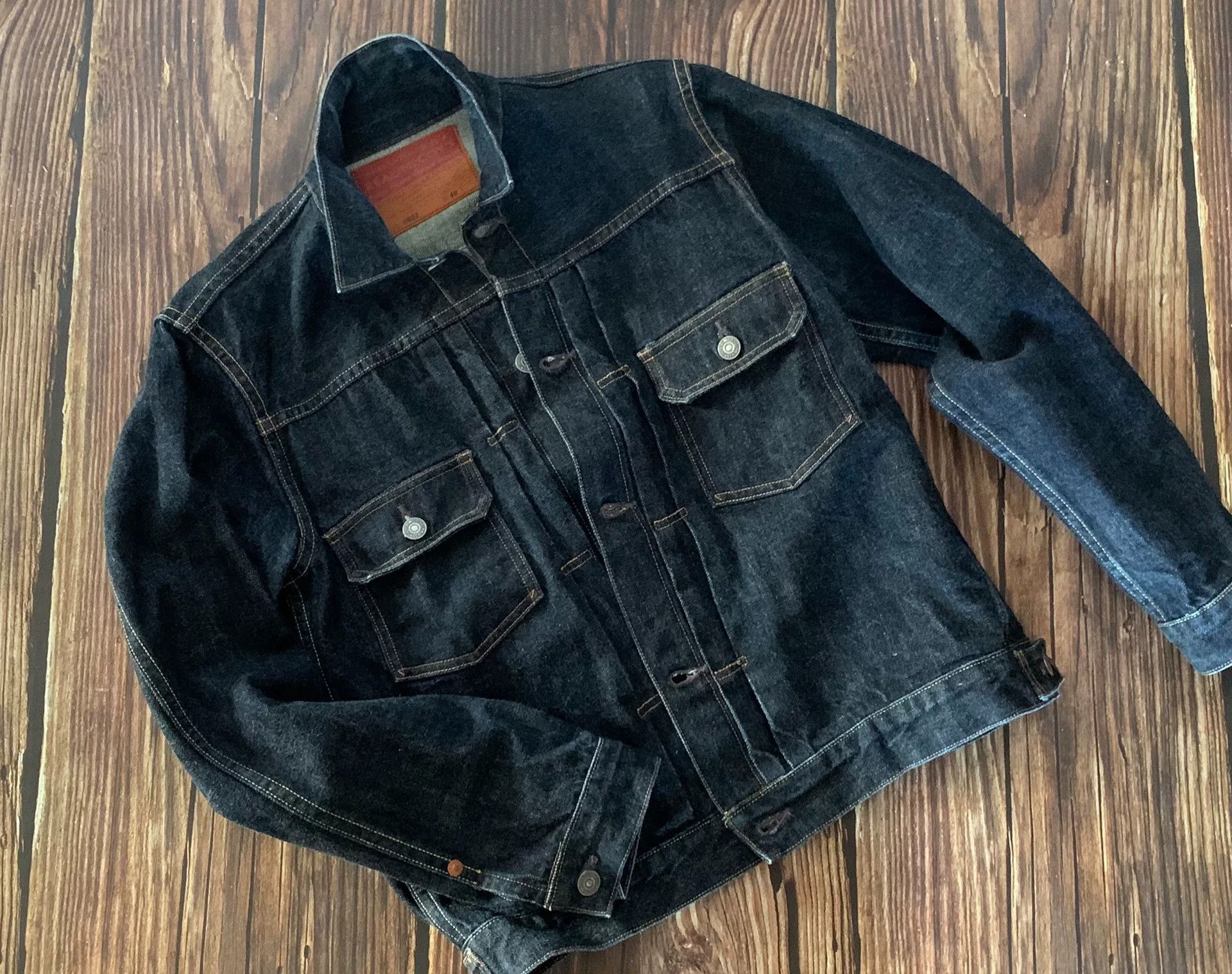The Real McCoy's Real McCoy Denim Jacket 002J Size US XXS / EU 40 - 2 Thumbnail