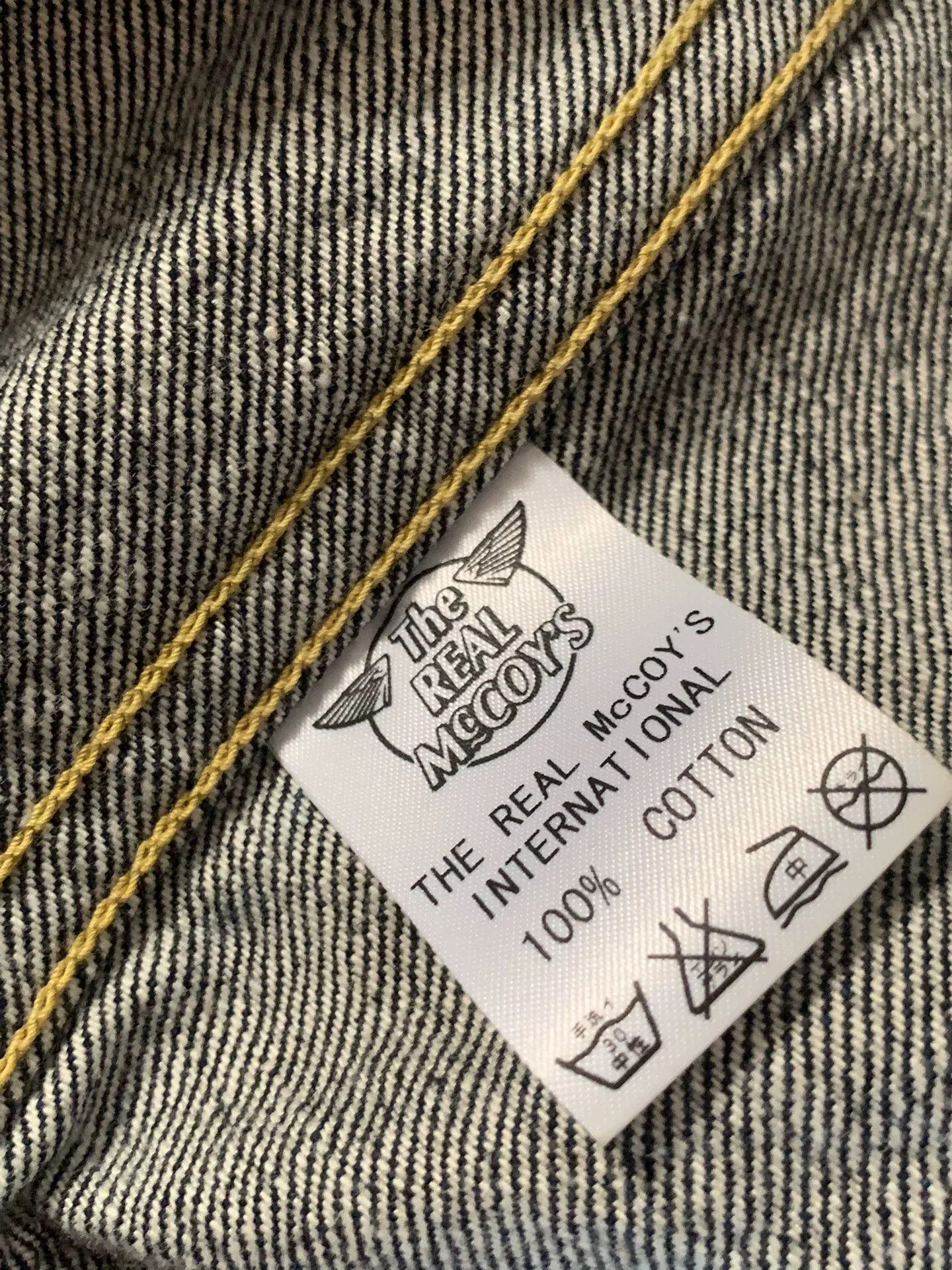 The Real McCoy's Real McCoy Denim Jacket 002J Size US XXS / EU 40 - 8 Thumbnail
