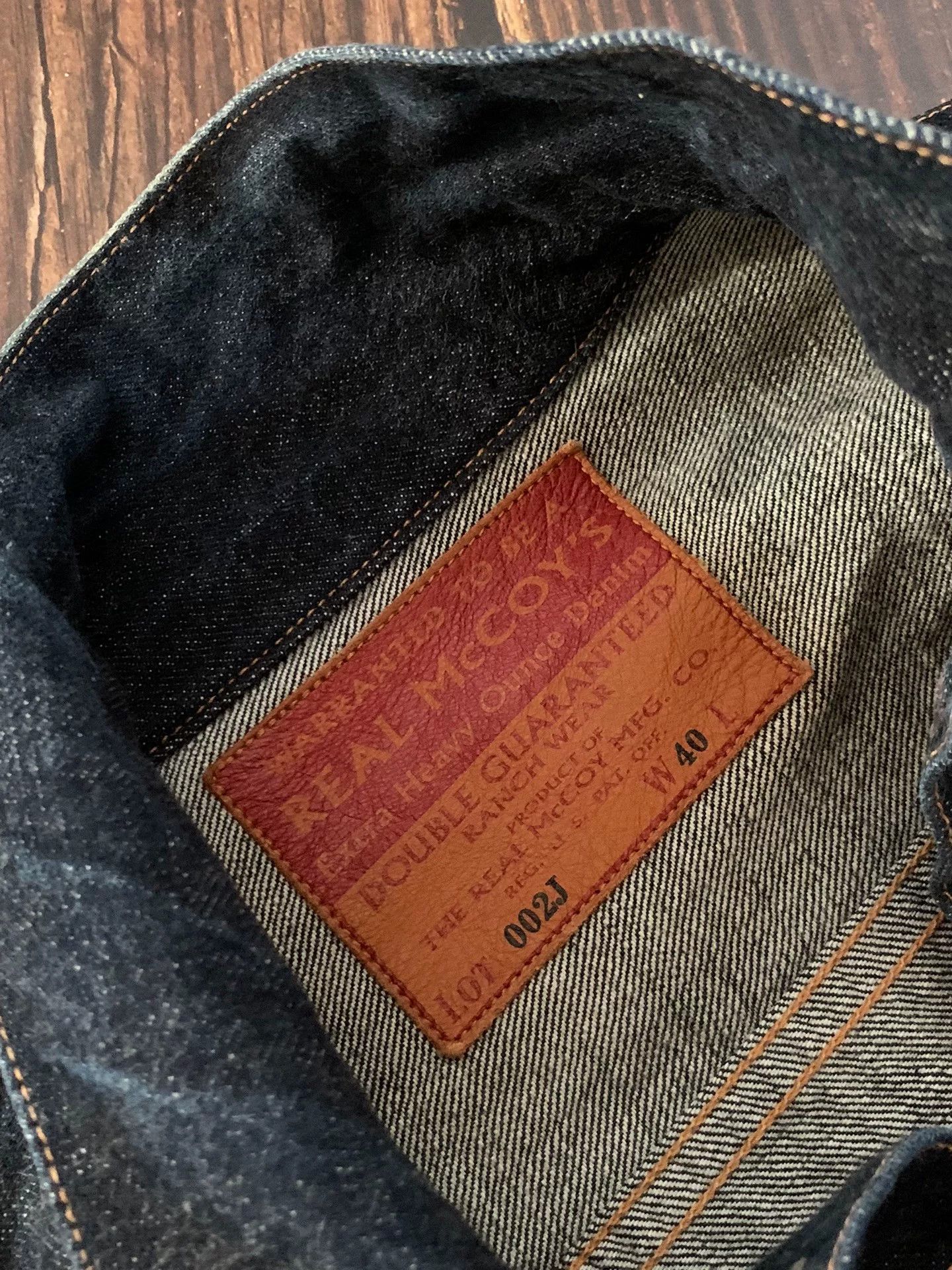 The Real McCoy's Real McCoy Denim Jacket 002J Size US XXS / EU 40 - 7 Thumbnail