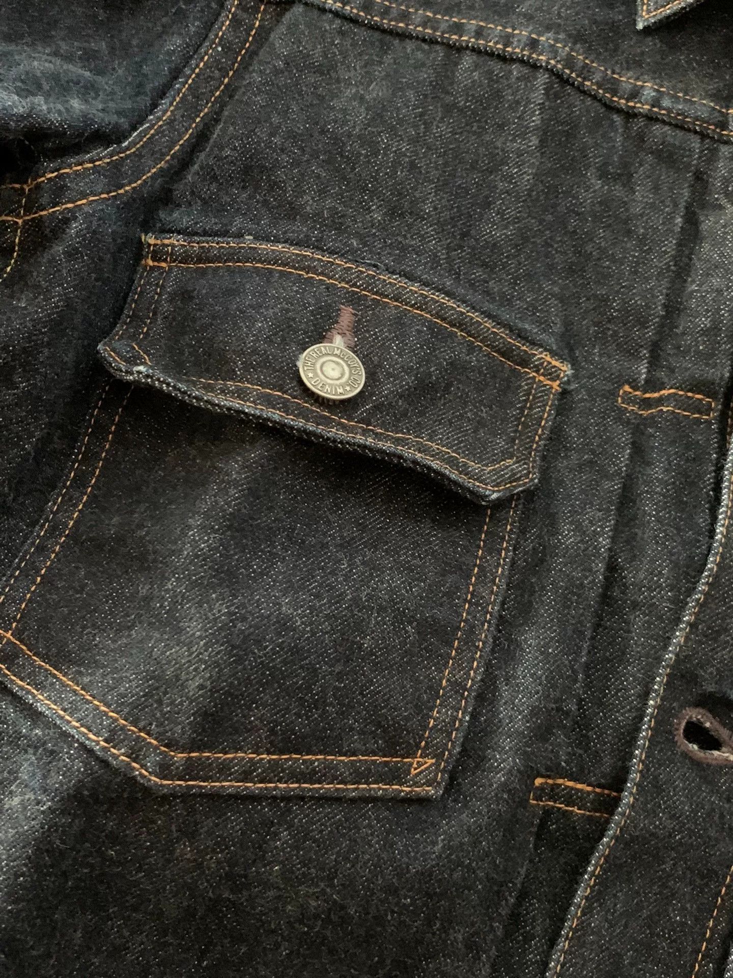 The Real McCoy's Real McCoy Denim Jacket 002J Size US XXS / EU 40 - 5 Thumbnail