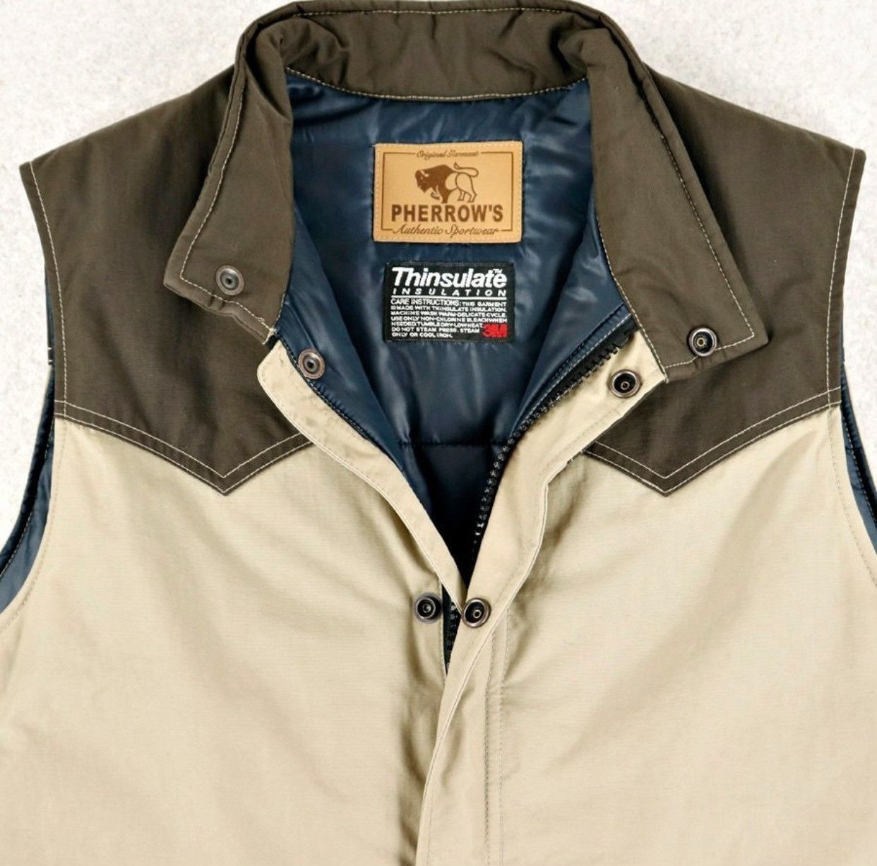 Pherrow's Pherrow Thinsulate Insulated Vest Size US XXS / EU 40 - 3 Thumbnail