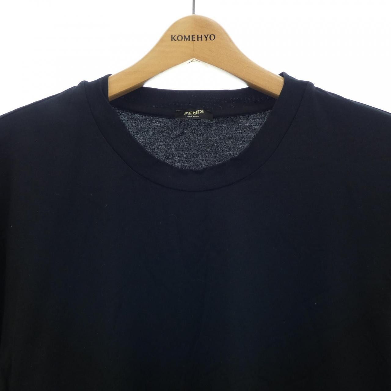 Fendi Fendi Fendi FF Motif T-shirt Textile T-Shirts FAF682AN68 DUTY FREE for USA Size ONE SIZE - 5 Thumbnail