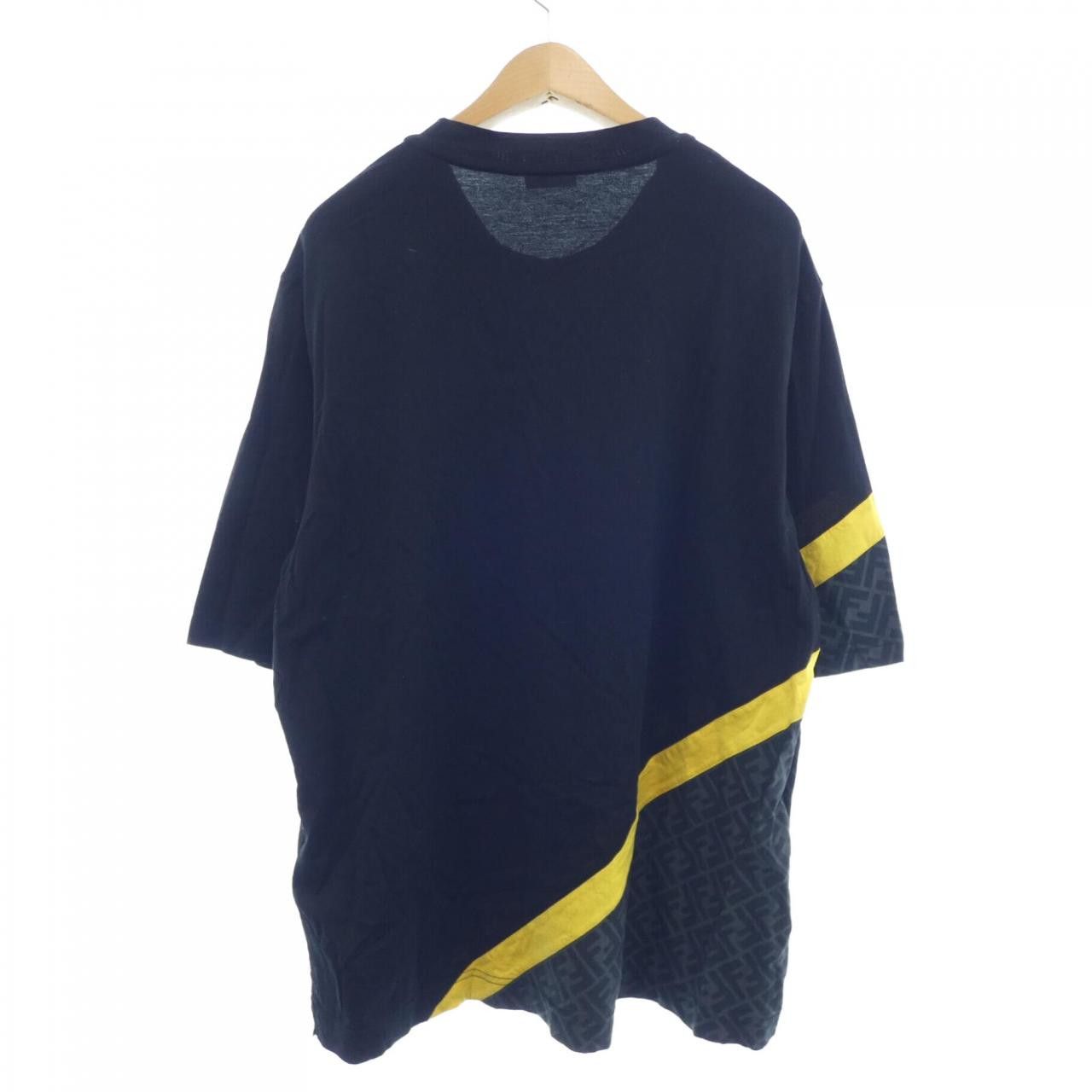 Fendi Fendi Fendi FF Motif T-shirt Textile T-Shirts FAF682AN68 DUTY FREE for USA Size ONE SIZE - 2 Thumbnail