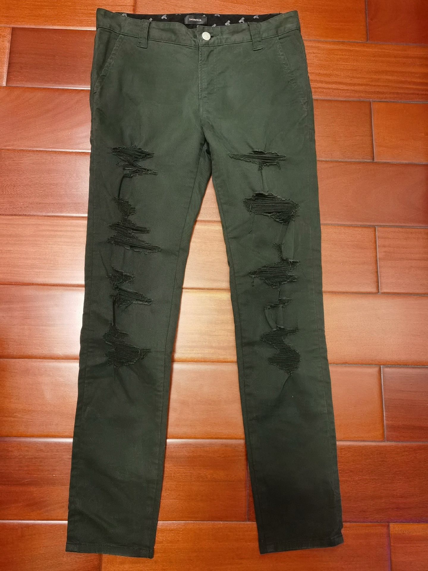 Undercover 15AW Undercover Distressed Pants Size US 30 / EU 46 - 2 Thumbnail