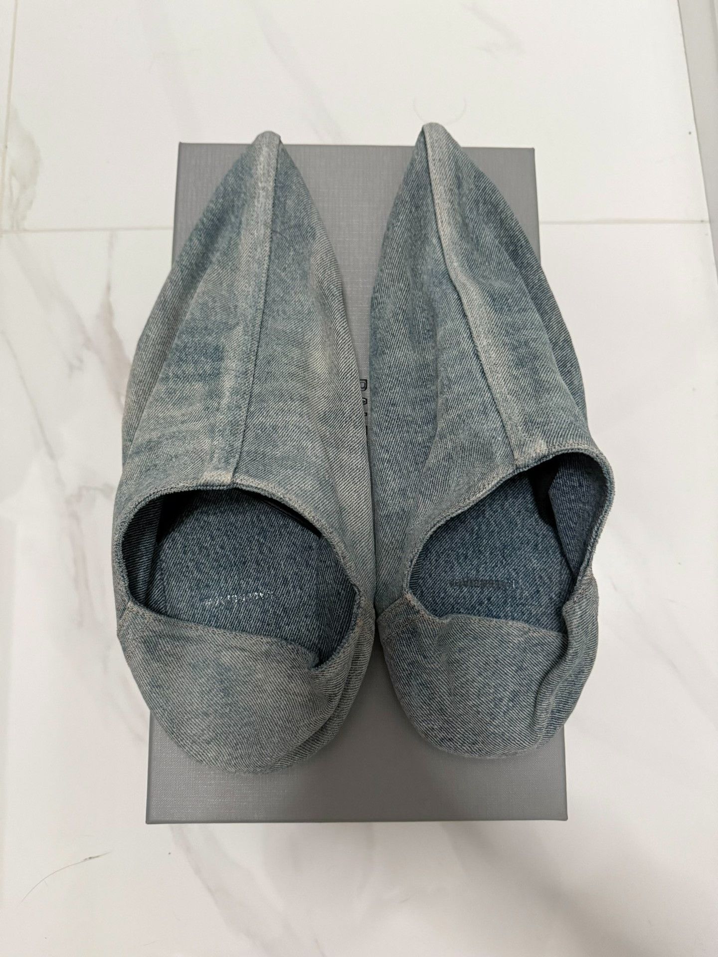 Balenciaga Balenciaga SS24 Denim Flat Mule Size US 10 / EU 43 - 3 Thumbnail