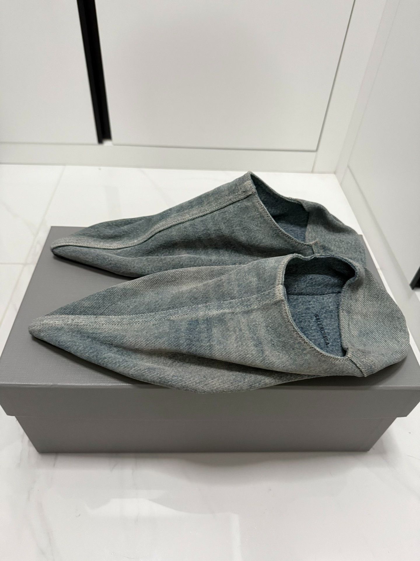 Balenciaga Balenciaga SS24 Denim Flat Mule Size US 10 / EU 43 - 2 Thumbnail