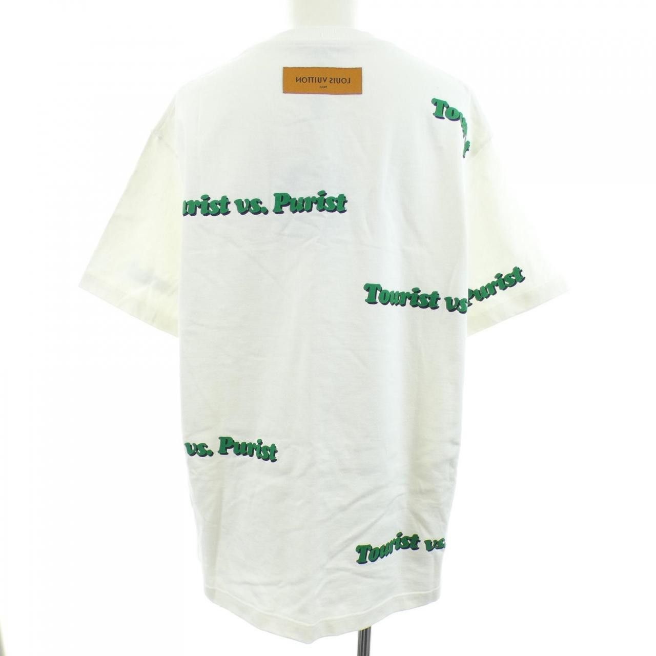 Louis Vuitton Louis Vuitton Louis Vuitton TOURIST VS PURIST T-shirt Textile T-Shirts HLY85WNPL DUTY FREE for USA Size ONE SIZE - 2 Thumbnail