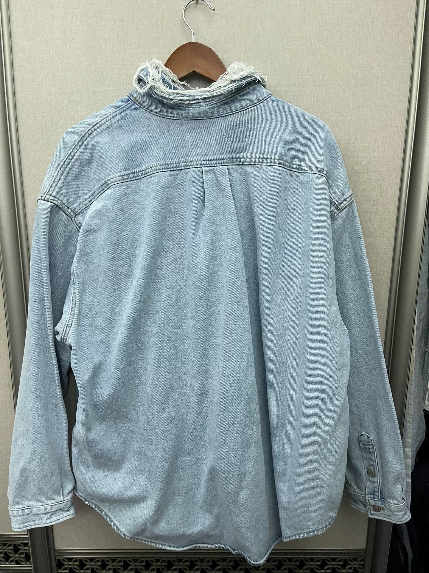 ERL ERL Levi's Collaboration Denim Shirt Size US L / EU 52-54 / 3 - 2 Thumbnail