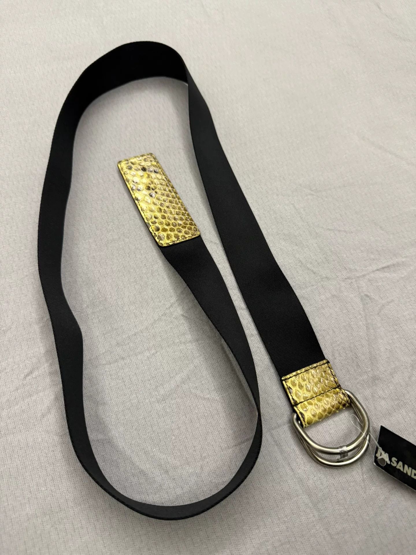 Jil Sander Jil Sander Archive Snake Print Belt Size ONE SIZE - 3 Thumbnail