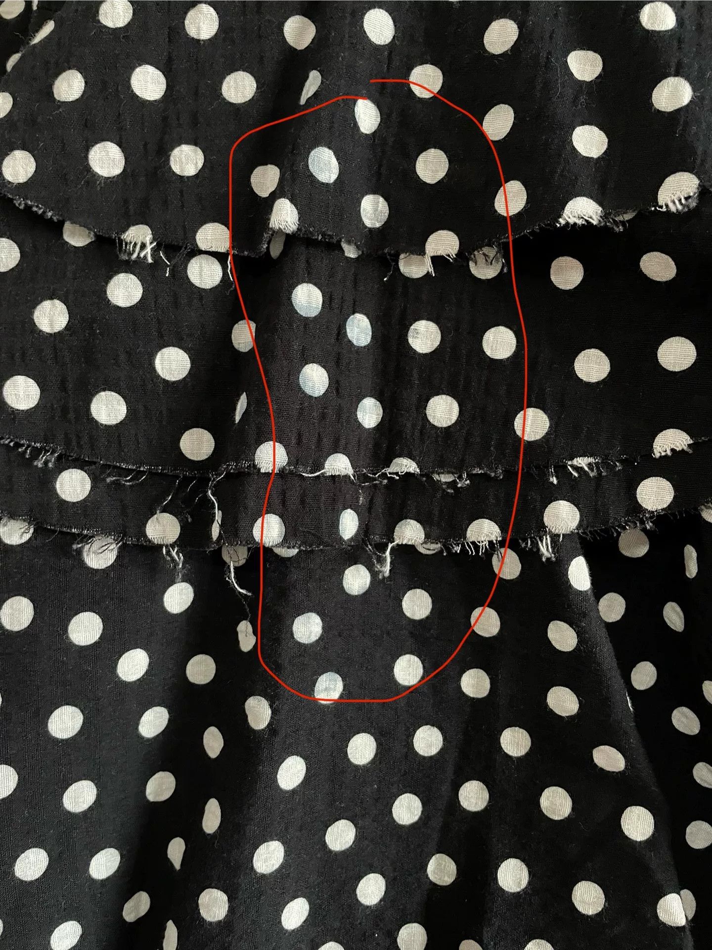 Comme des Garcons Tao Comme des Garçons Polka Dot Skirt Size 23" - 5 Thumbnail