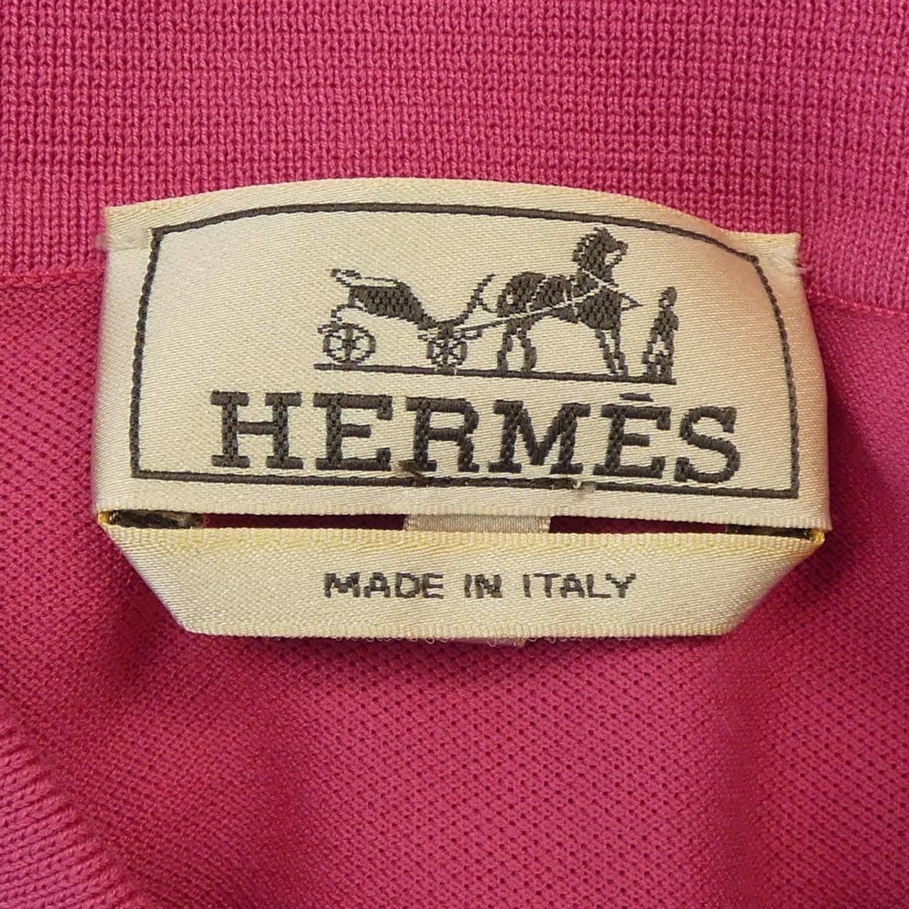 Hermes Hermes Hermes Polo Shirt Cotton Shirt Textile Tops DUTY FREE for USA Size ONE SIZE - 4 Thumbnail