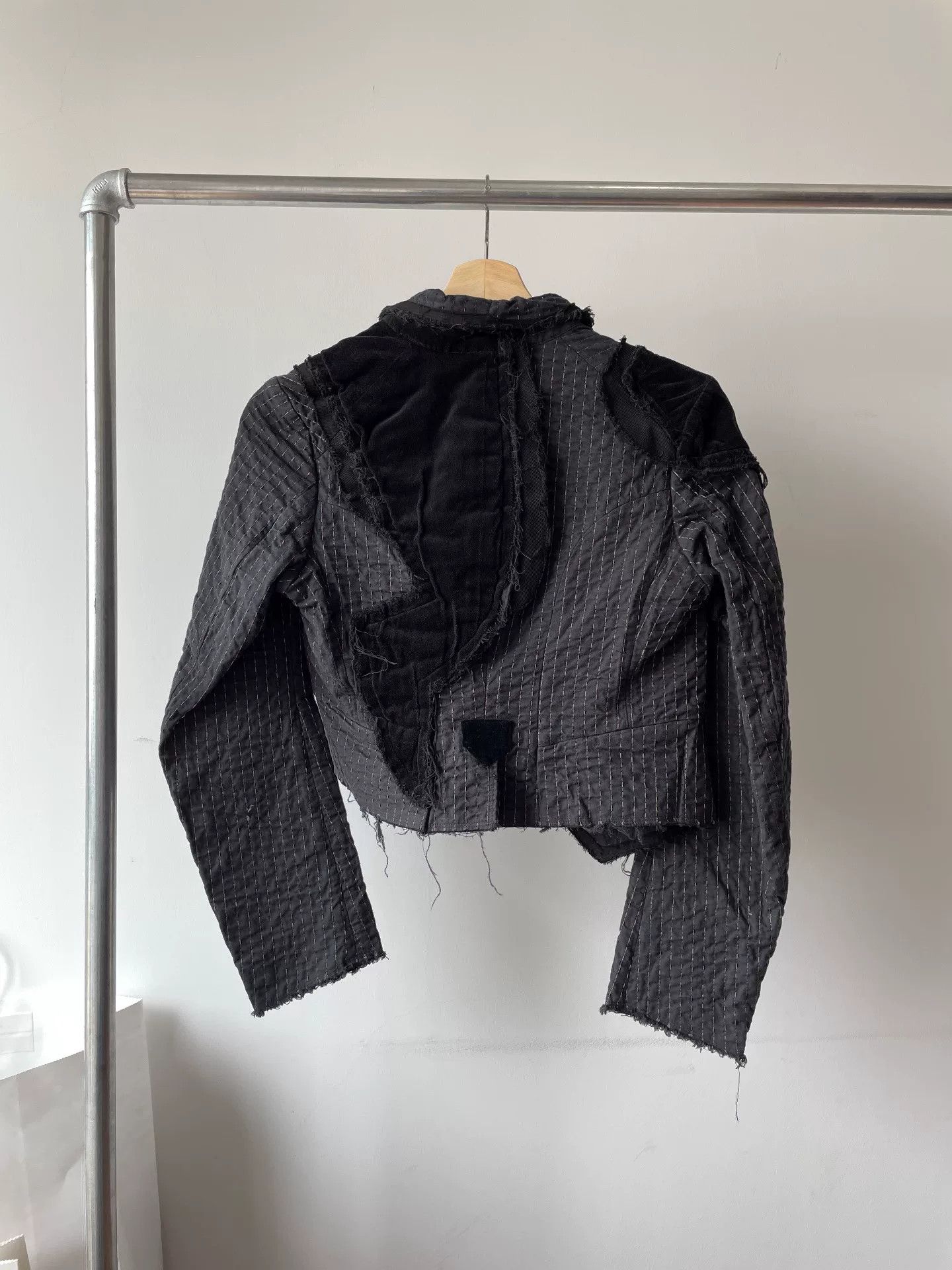 Comme des Garcons Comme des Garçons Patchwork Cropped Jacket Size XS / US 0-2 / IT 36-38 - 5 Thumbnail