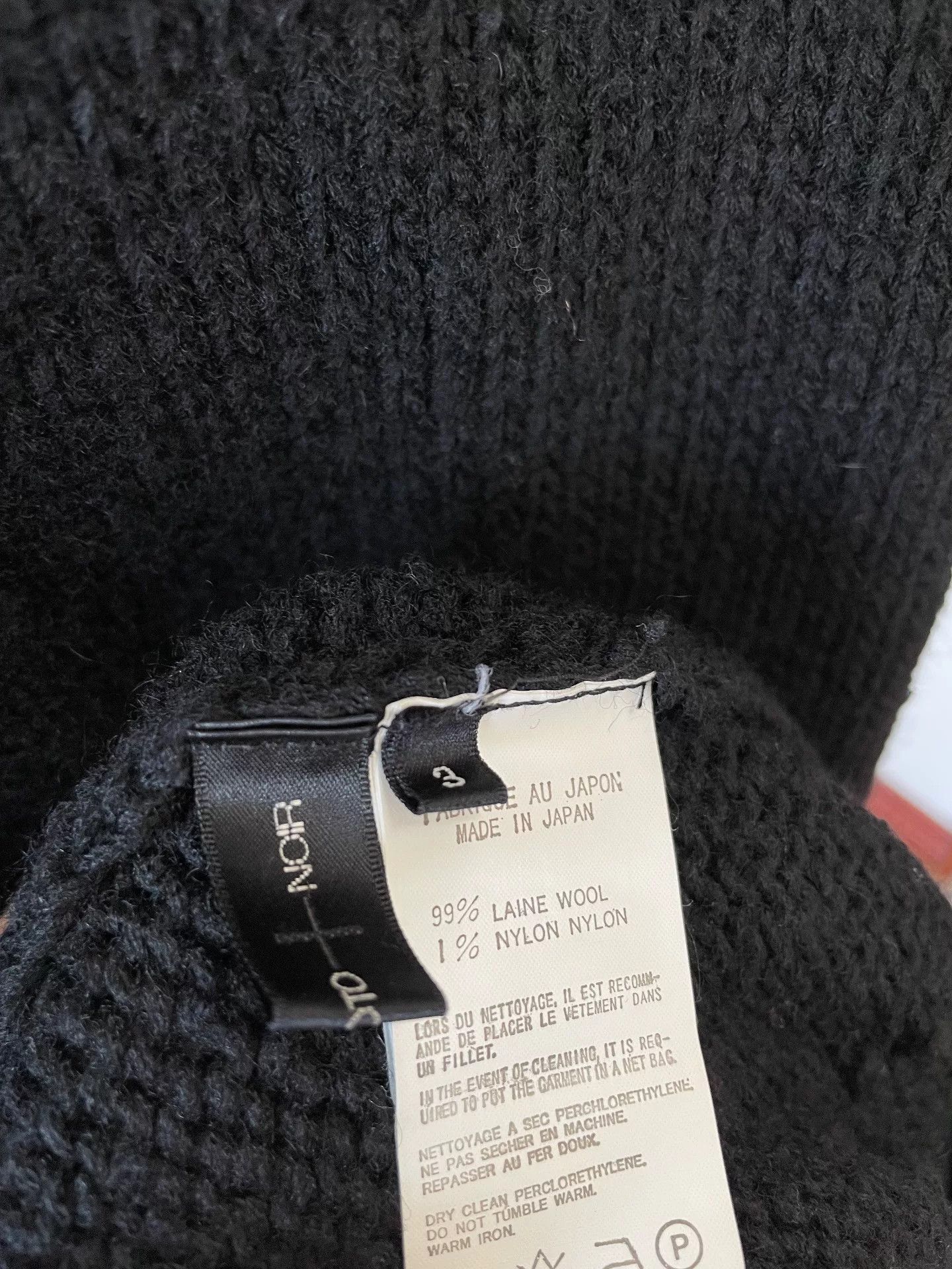 Yohji Yamamoto Yohji Yamamoto Noir Asymmetric Knit Cardigan Size L / US 10 / IT 46 - 5 Thumbnail