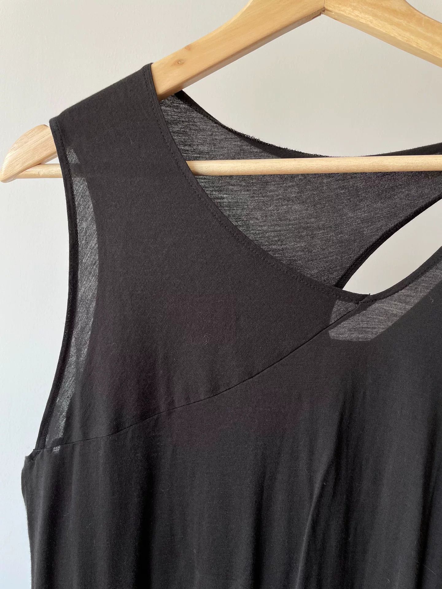 Y's y's Yohji Yamamoto black vest dress Size M / US 6-8 / IT 42-44 - 3 Thumbnail