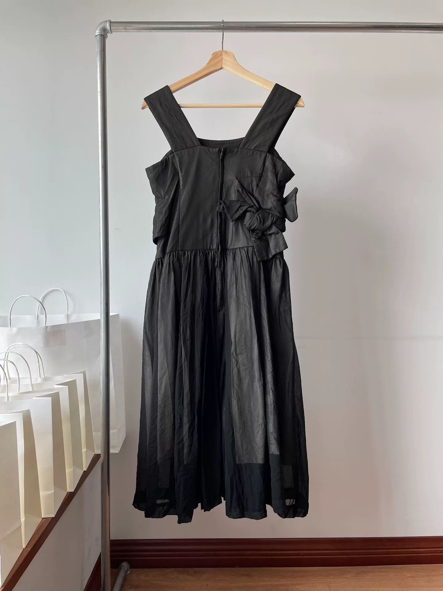 Rei Kawakubo Comme des Garçons Bow Dress Size XS / US 0-2 / IT 36-38 - 2 Thumbnail