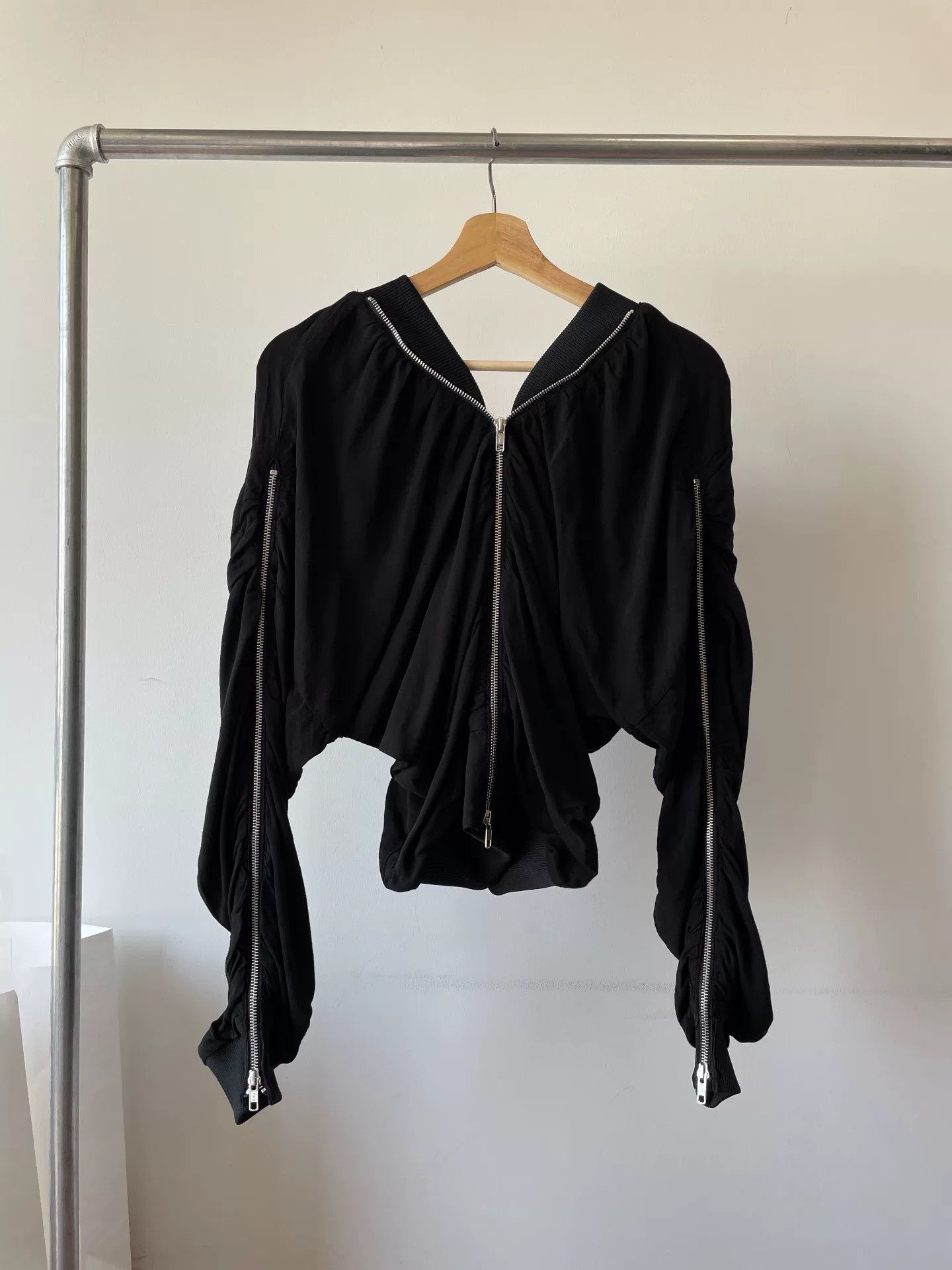 Yohji Yamamoto Limi Feu Zip Jacket Size S / US 4 / IT 40 - 3 Thumbnail