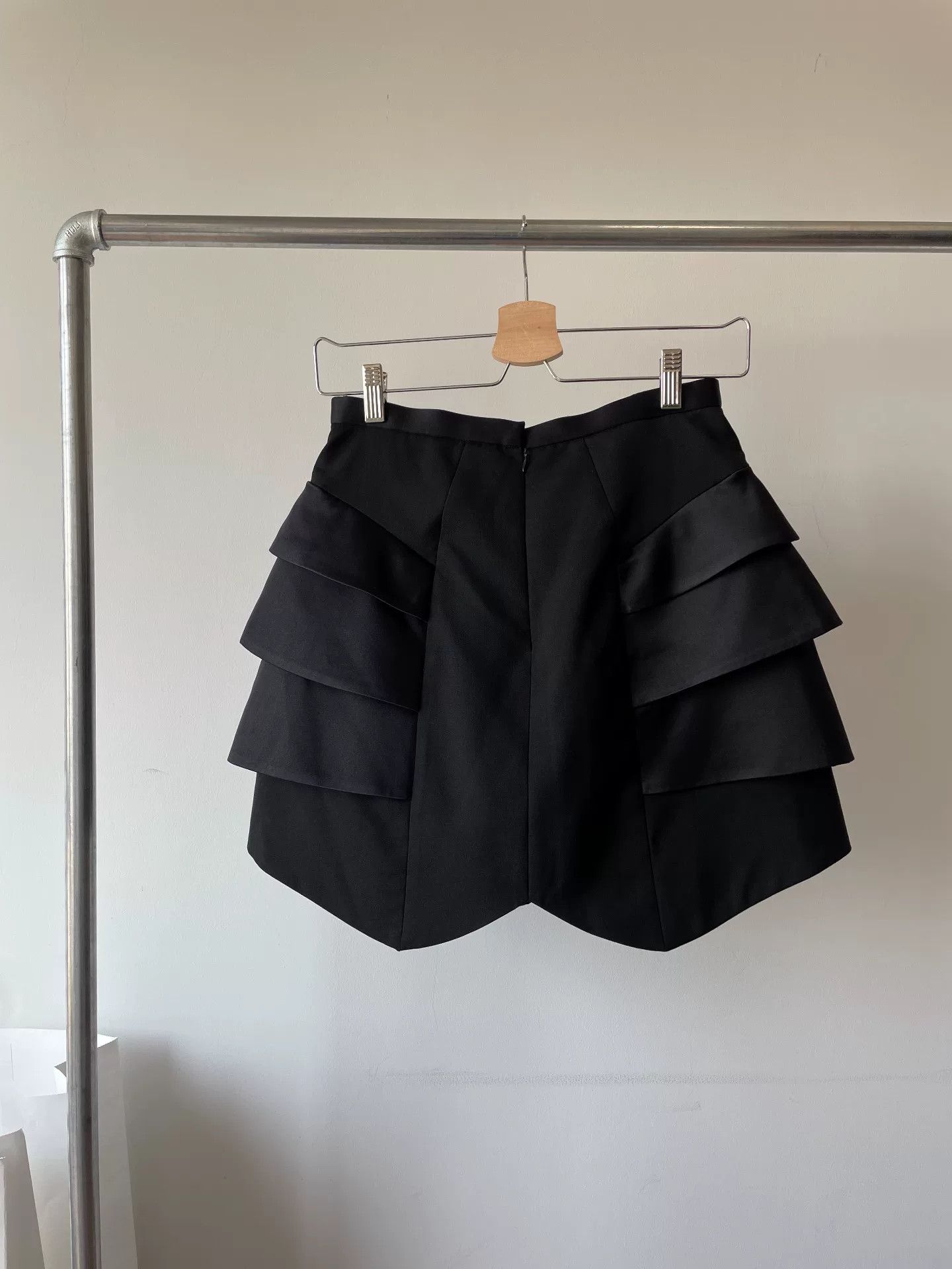 Undercover Undercover Takahashi Jun Black Short Skirt Size 22" - 2 Thumbnail