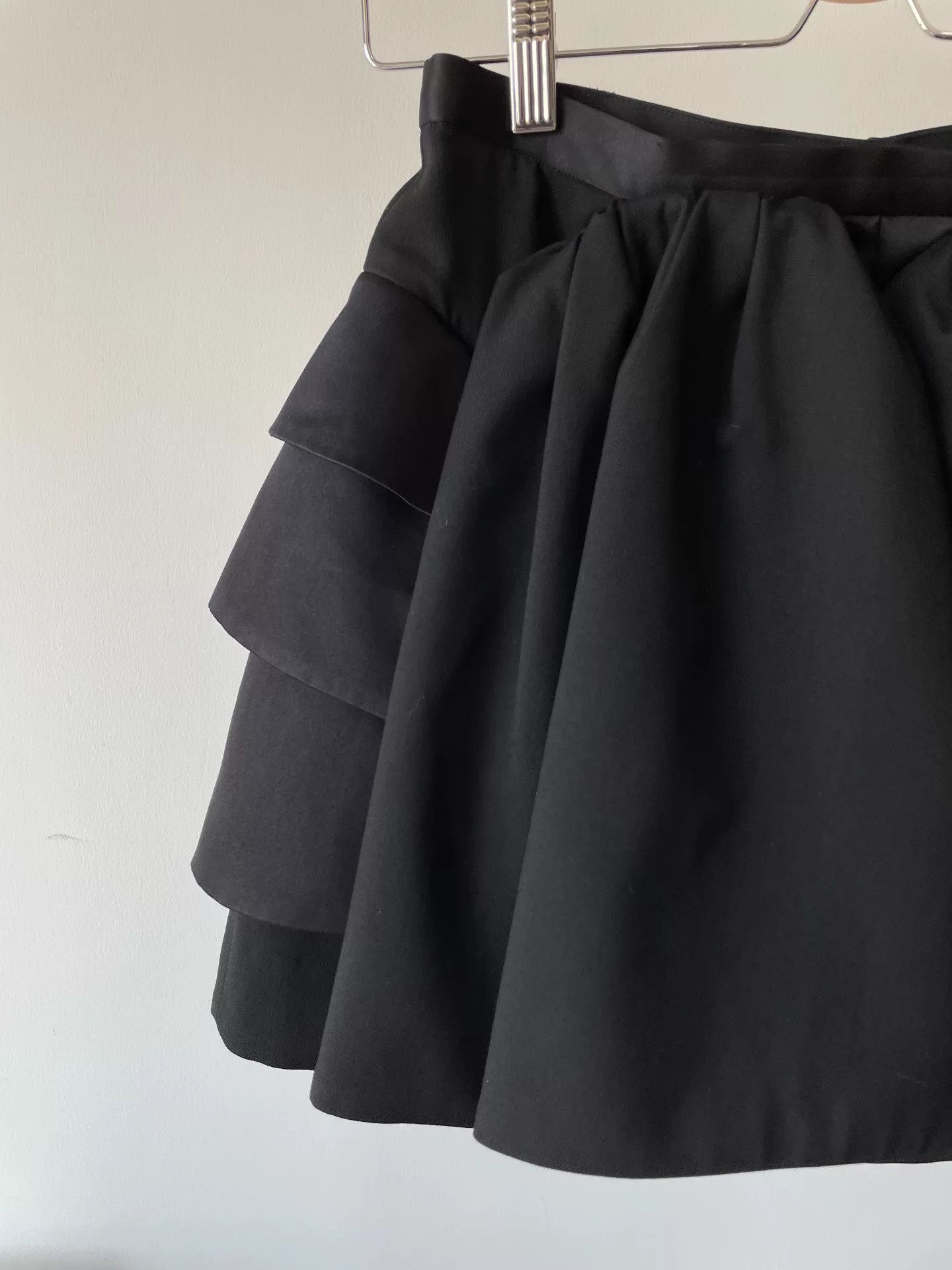 Undercover Undercover Takahashi Jun Black Short Skirt Size 22" - 4 Thumbnail