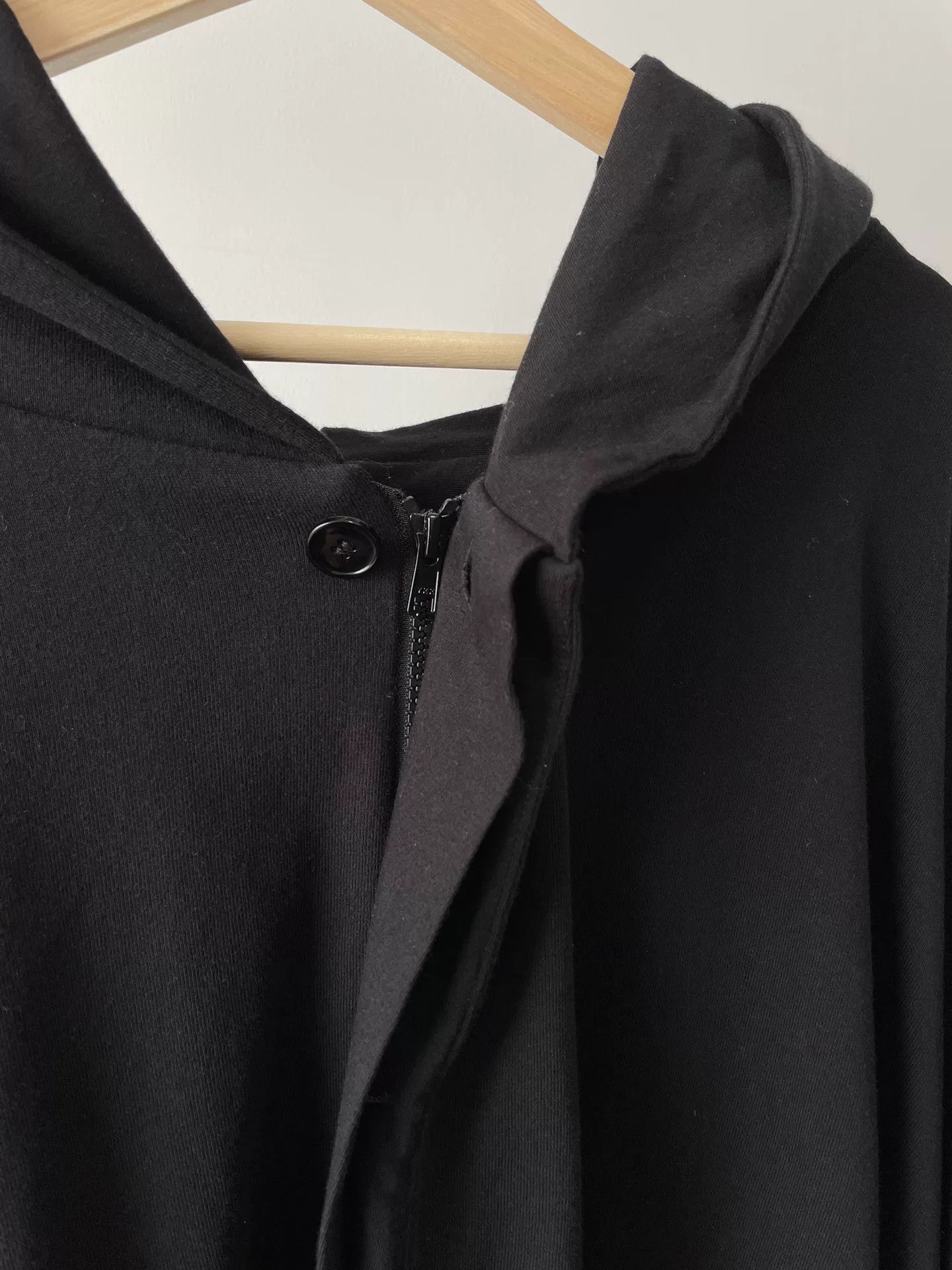 Ground Y Ground Y Black Double-Layer Coat Size US L / EU 52-54 / 3 - 3 Thumbnail