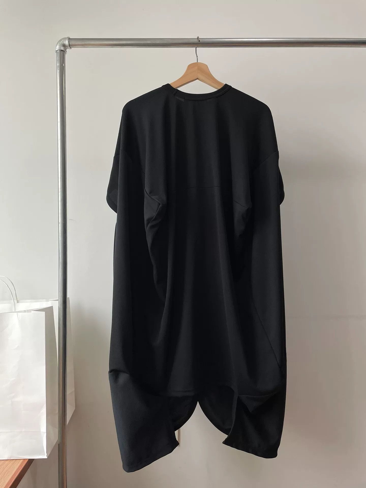 Comme des Garcons Comme des Garcons Black Oversized Dress Size S / US 4 / IT 40 - 2 Thumbnail