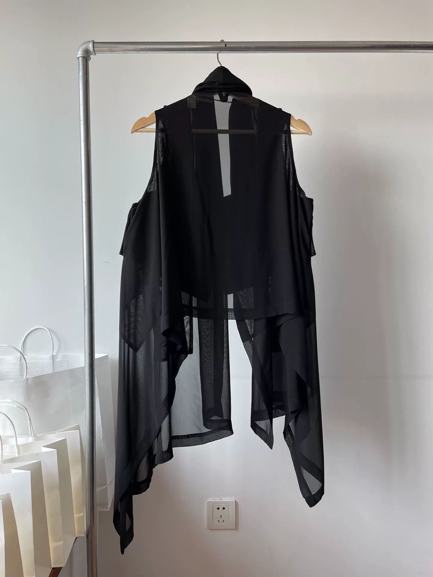 Comme des Garcons Comme des Garcons 19AW Velvet Tulle Vest Size S / US 4 / IT 40 - 2 Thumbnail