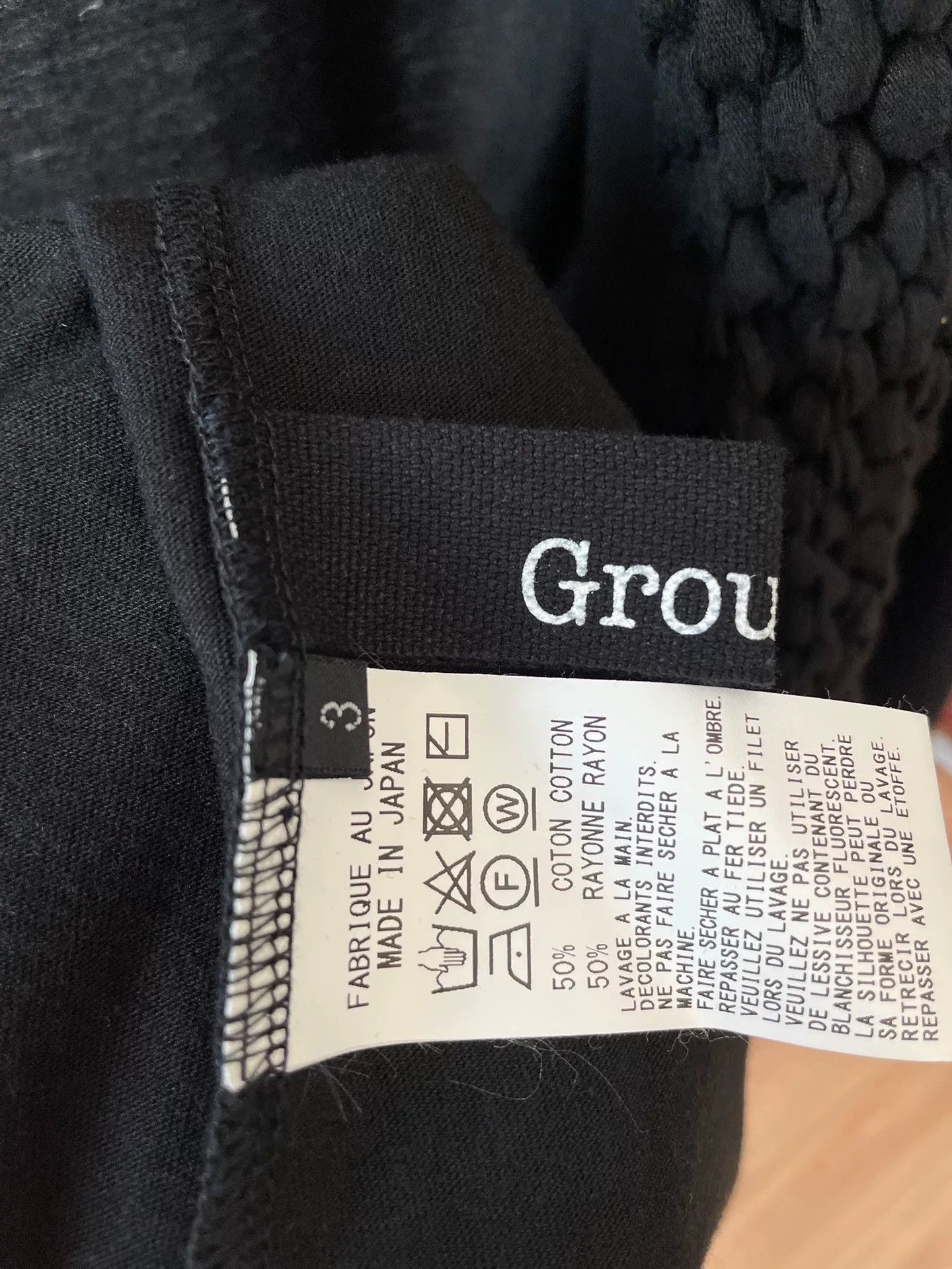 Ground Y Ground Y Yohji Yamamoto Black T-shirt Cardigan Size US L / EU 52-54 / 3 - 5 Thumbnail