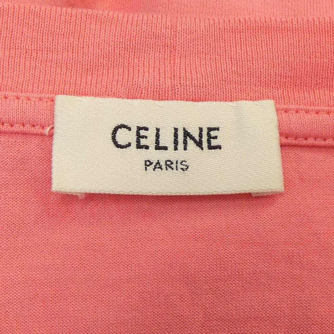 Celine Celine Celine CELINE Loose T-shirt Textile T-Shirts 2X681671Q DUTY FREE for USA Size ONE SIZE - 4 Thumbnail