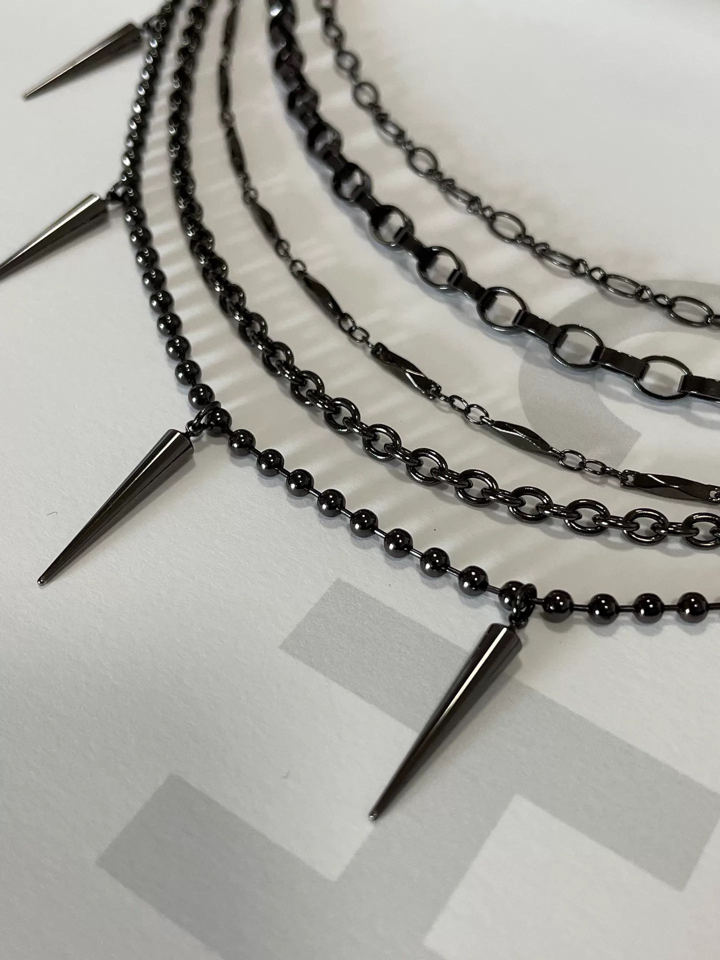 Junya Watanabe Junya Watanabe Comme des Garçons Multi-Layer Necklace Size ONE SIZE - 4 Thumbnail