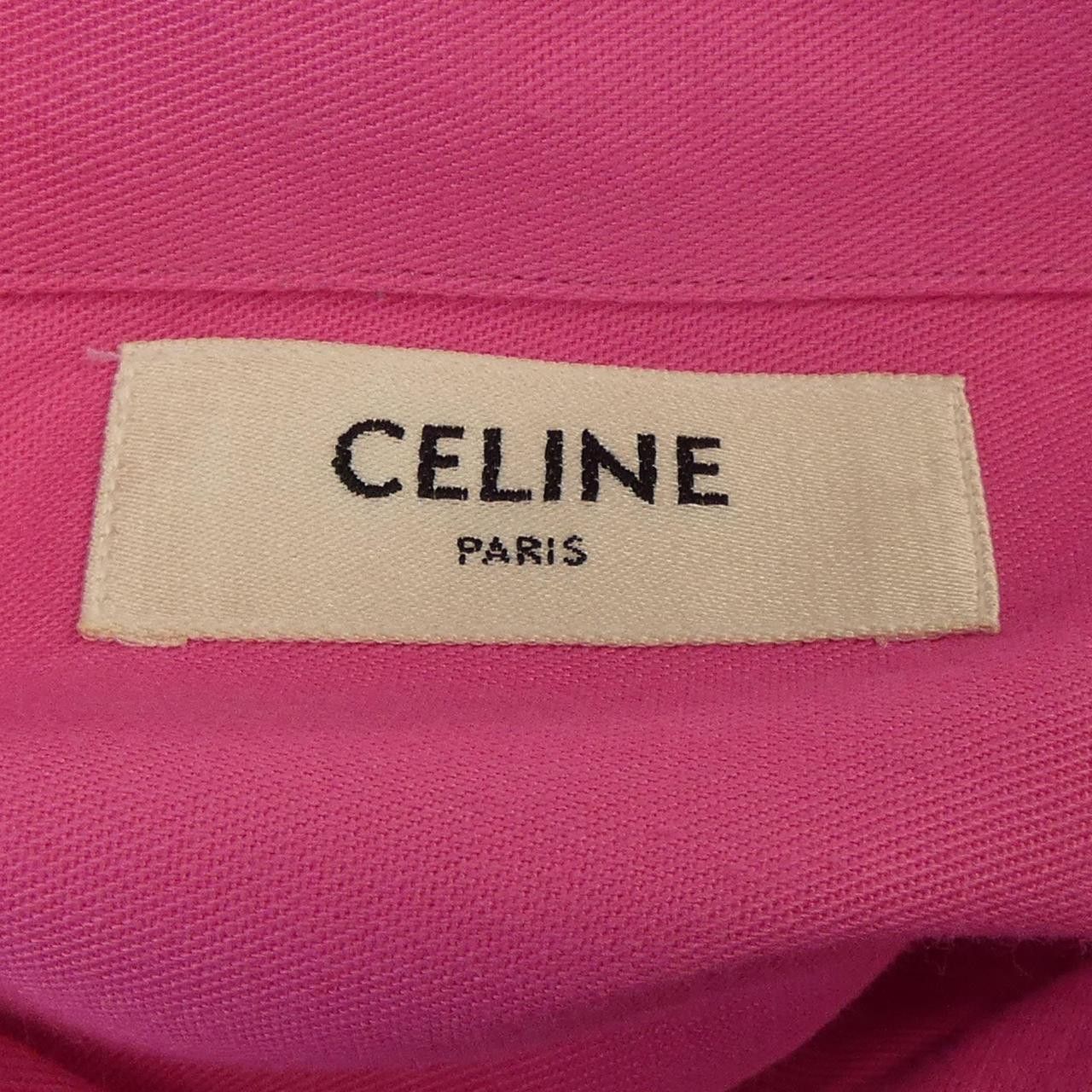 Celine Celine Celine S/S Shirt Textile Tops 2C831171S DUTY FREE for USA Size ONE SIZE - 4 Thumbnail