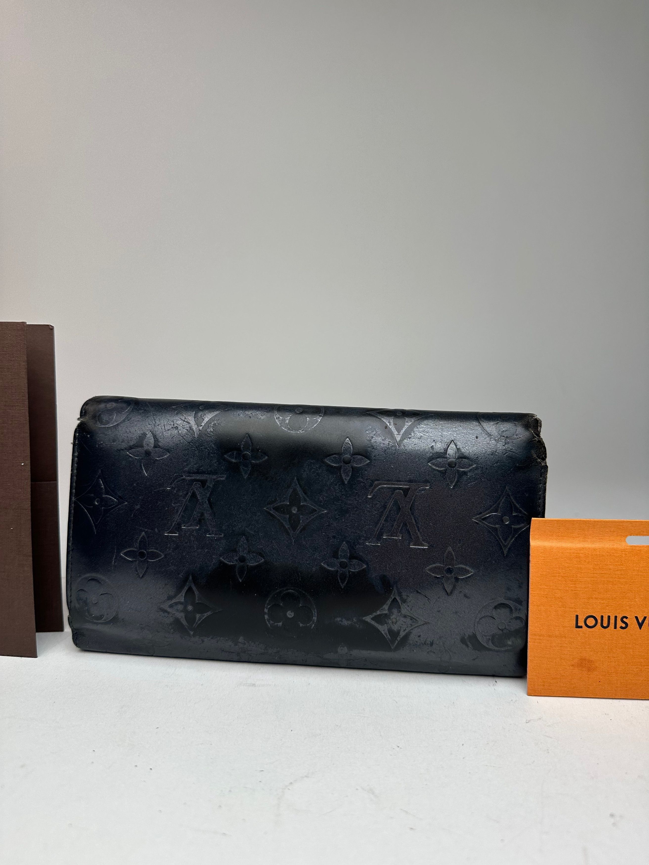 Louis Vuitton Vintage Vernis Leather Long Wallet Black Size ONE SIZE - 10 Thumbnail