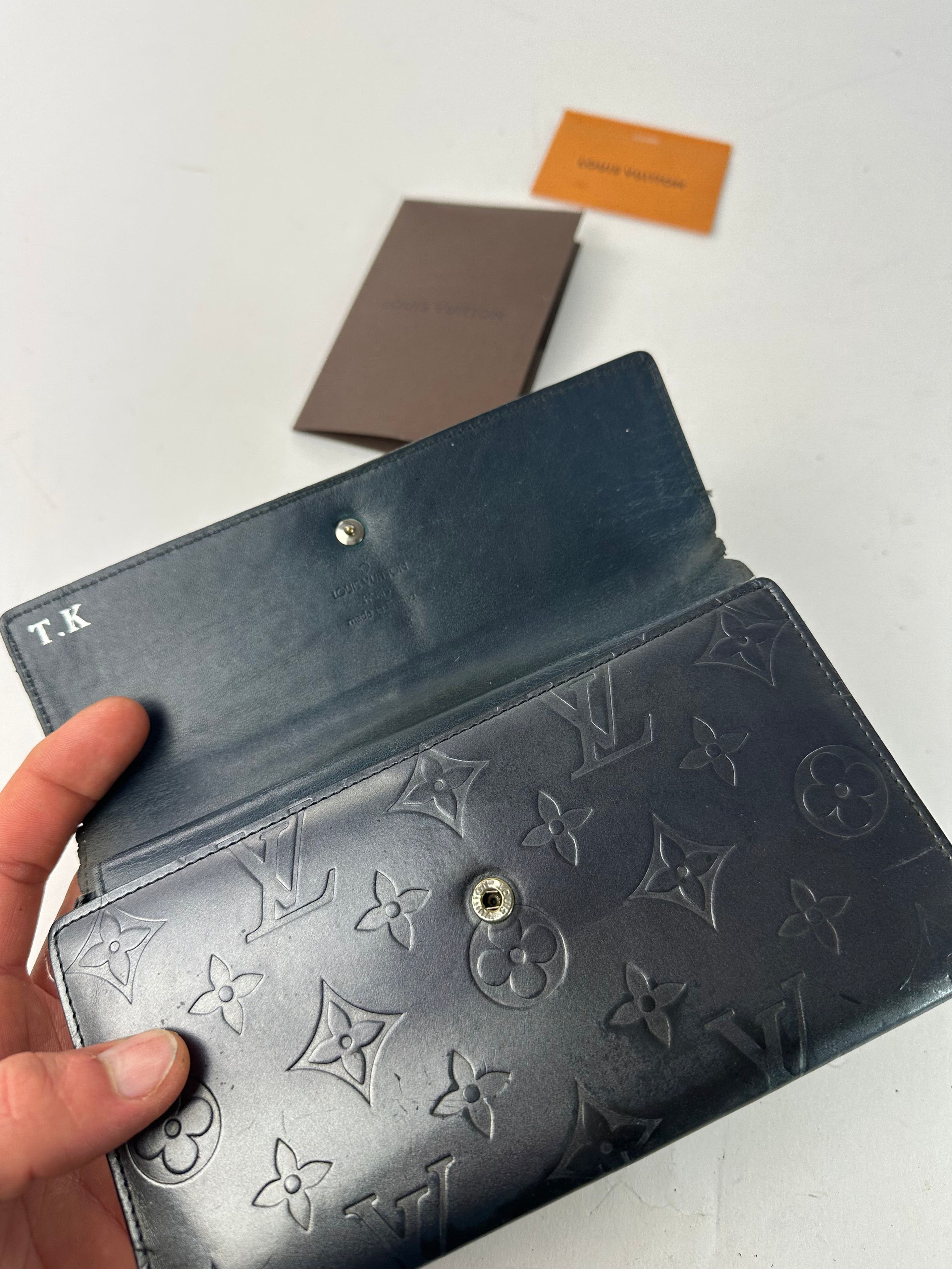 Louis Vuitton Vintage Vernis Leather Long Wallet Black Size ONE SIZE - 4 Thumbnail