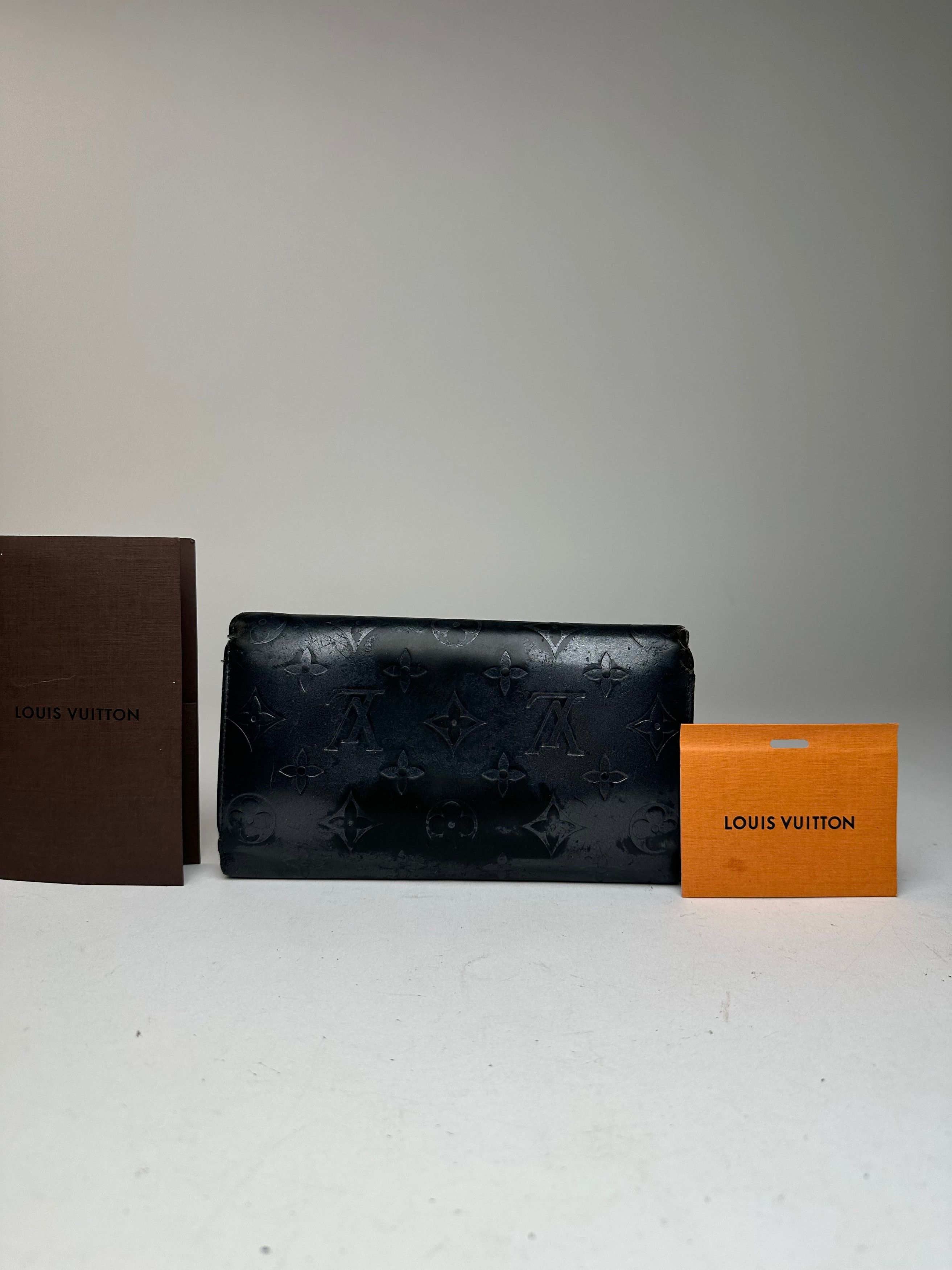 Louis Vuitton Vintage Vernis Leather Long Wallet Black Size ONE SIZE - 2 Thumbnail