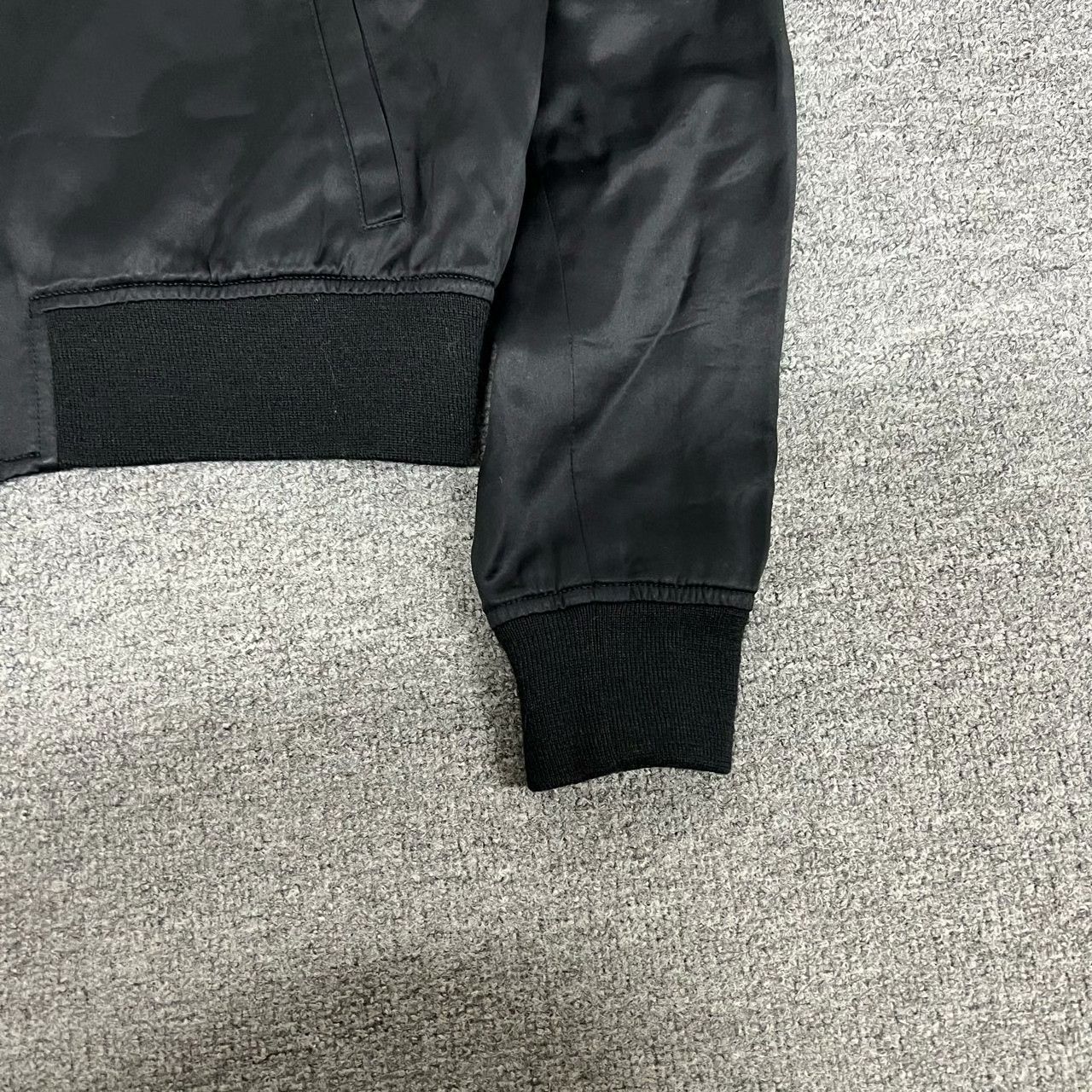 Saint Laurent Paris Saint Laurent SLP Silk Satin Baseball Jacket Size US XS / EU 42 / 0 - 3 Thumbnail