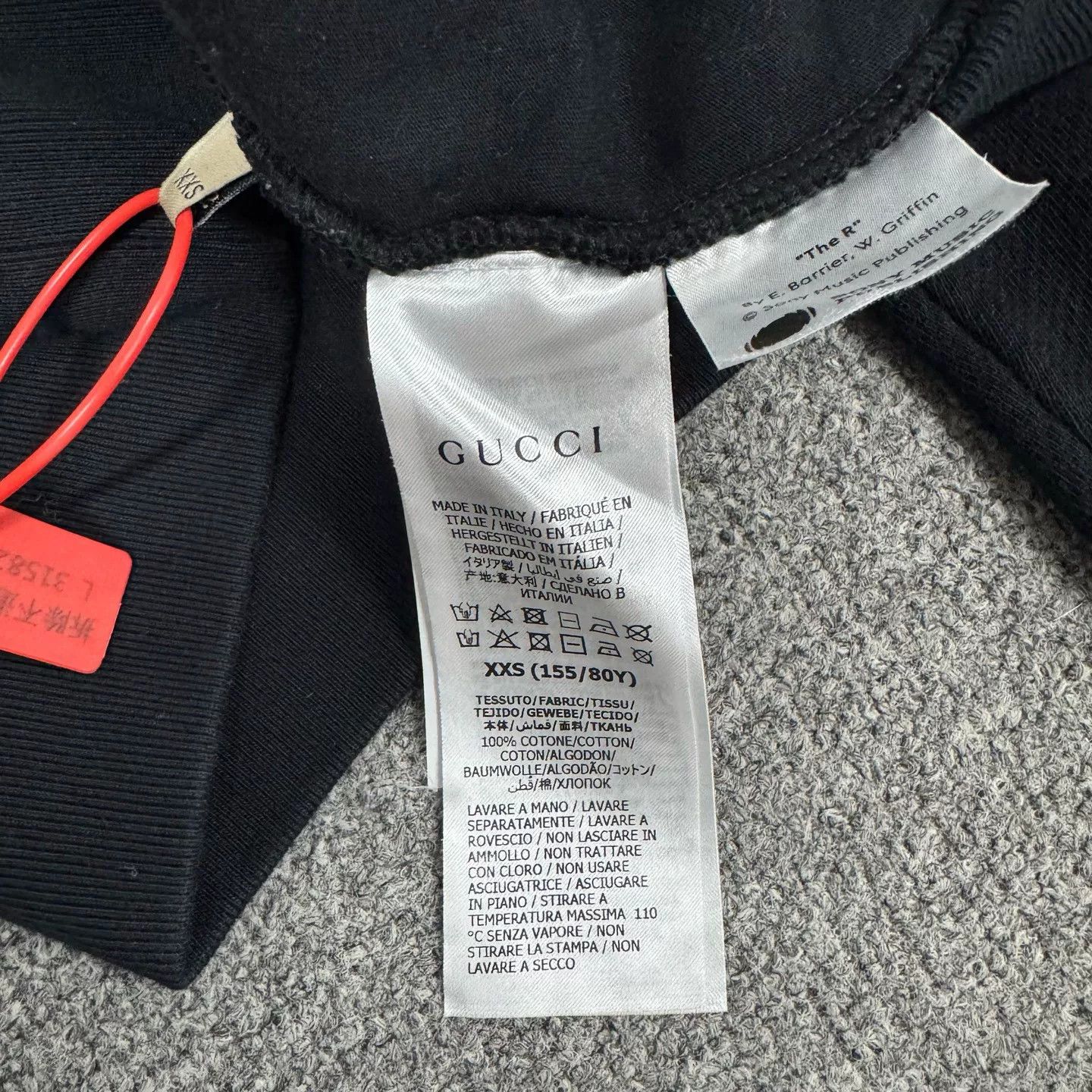 Gucci Gucci 100th Anniversary Limited Slogan Hoodie Size XXS / US 00 / IT 34 - 8 Thumbnail