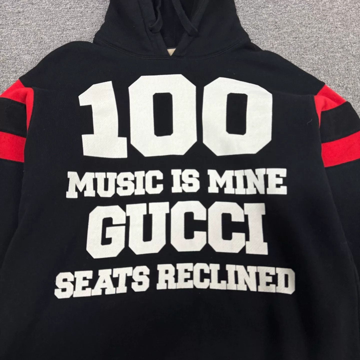 Gucci Gucci 100th Anniversary Limited Slogan Hoodie Size XXS / US 00 / IT 34 - 5 Thumbnail