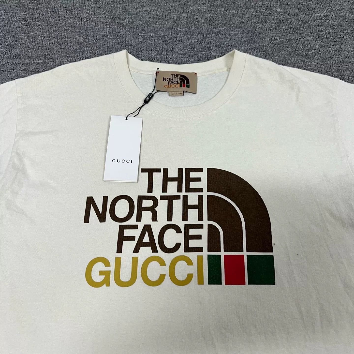 Gucci Gucci TNF Collaboration Big Logo T-Shirt Size US XL / EU 56 / 4 - 4 Thumbnail