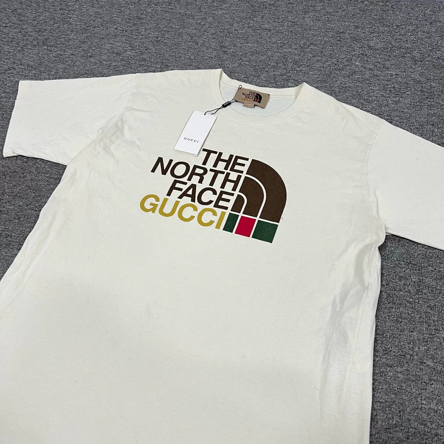 Gucci Gucci TNF Collaboration Big Logo T-Shirt Size US XL / EU 56 / 4 - 3 Thumbnail