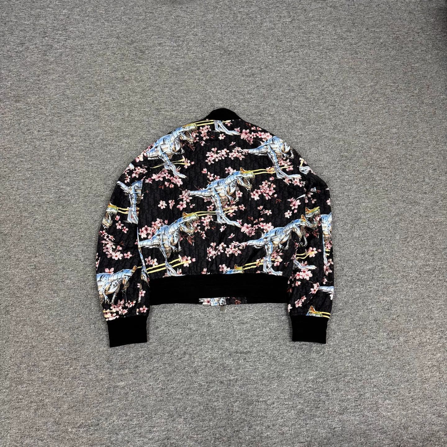 Dior Dior x Sorayama Cherry Blossom Logo Baseball Jacket Size US S / EU 44-46 / 1 - 2 Thumbnail