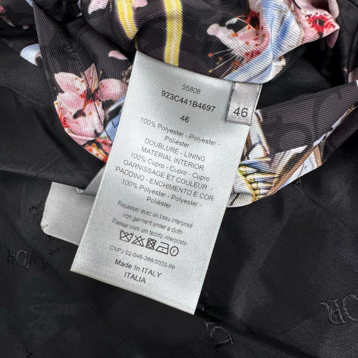 Dior Dior x Sorayama Cherry Blossom Logo Baseball Jacket Size US S / EU 44-46 / 1 - 6 Thumbnail