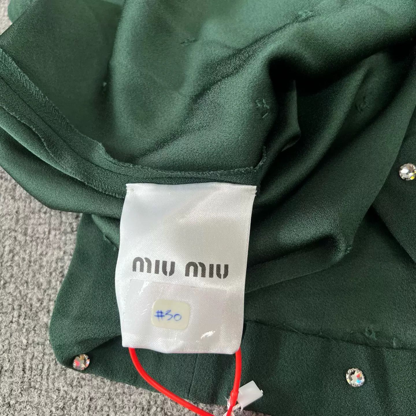 Miu Miu Miu Miu Limited Edition Crystal Dress Size S / US 4 / IT 40 - 6 Thumbnail