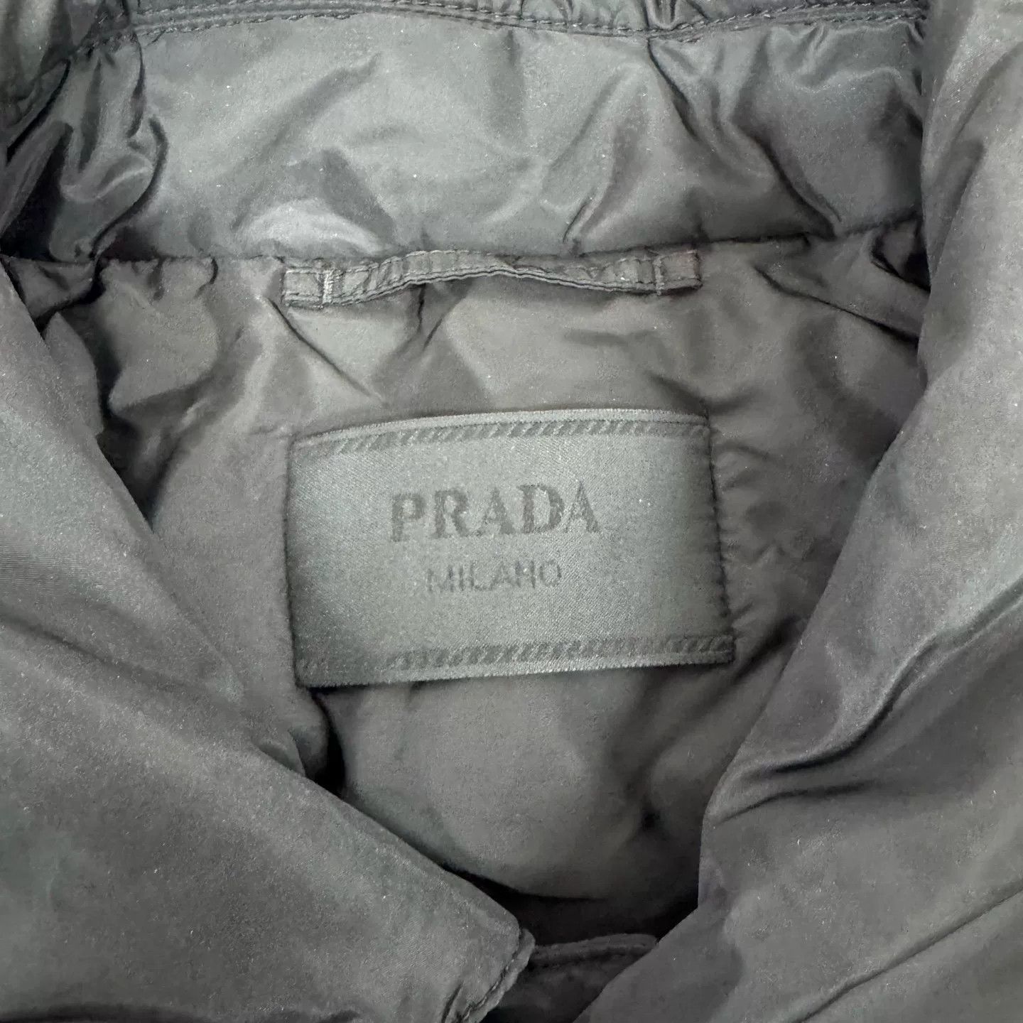 Prada Prada Triangle Logo Recycled Nylon Puffer Jacket Size US XXL / EU 58 / 5 - 6 Thumbnail