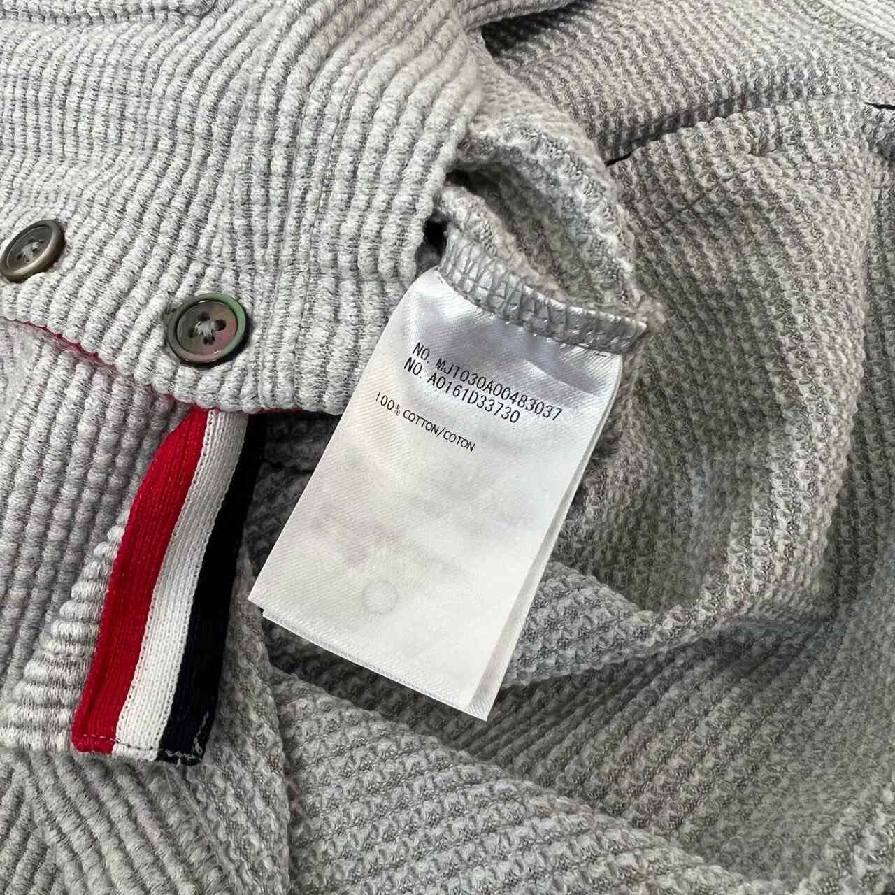 Thom Browne Thom Browne TB Waffle Knit Hoodie Size US XXS / EU 40 - 7 Thumbnail